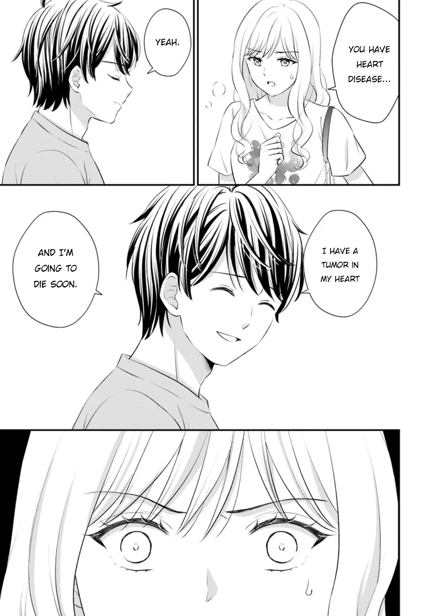 Yomei Ichinen to Senkokusareta Boku ga, Yomei Hantoshi no Kimi to Deatta Hanashi Chapter 12 - page 34