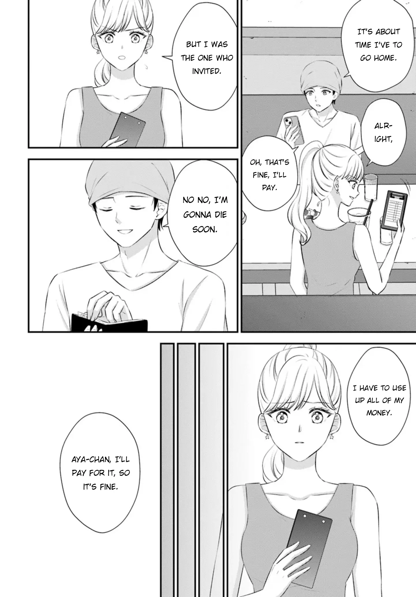 Yomei Ichinen to Senkokusareta Boku ga, Yomei Hantoshi no Kimi to Deatta Hanashi Chapter 13 - page 24