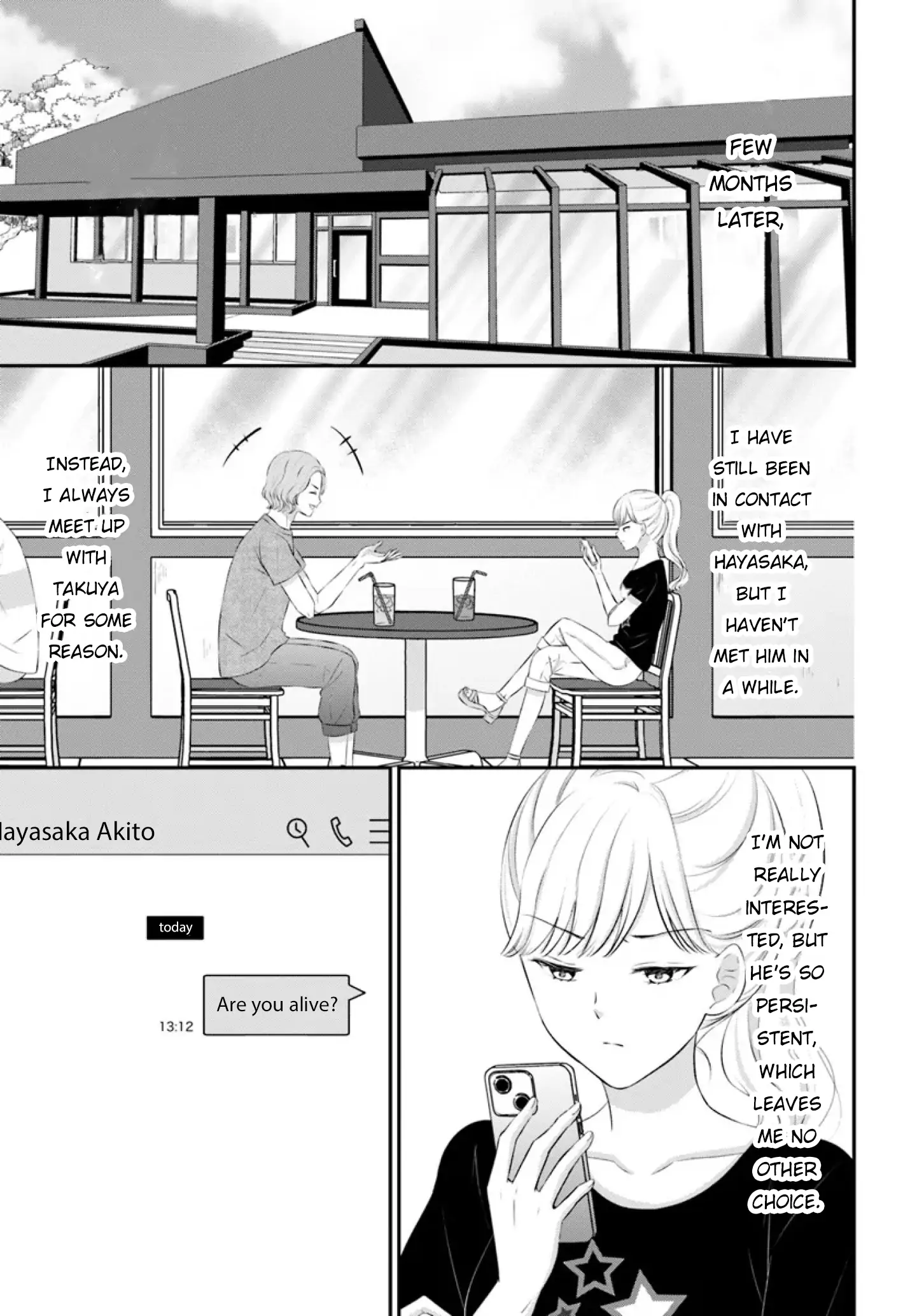 Yomei Ichinen to Senkokusareta Boku ga, Yomei Hantoshi no Kimi to Deatta Hanashi Chapter 13 - page 27