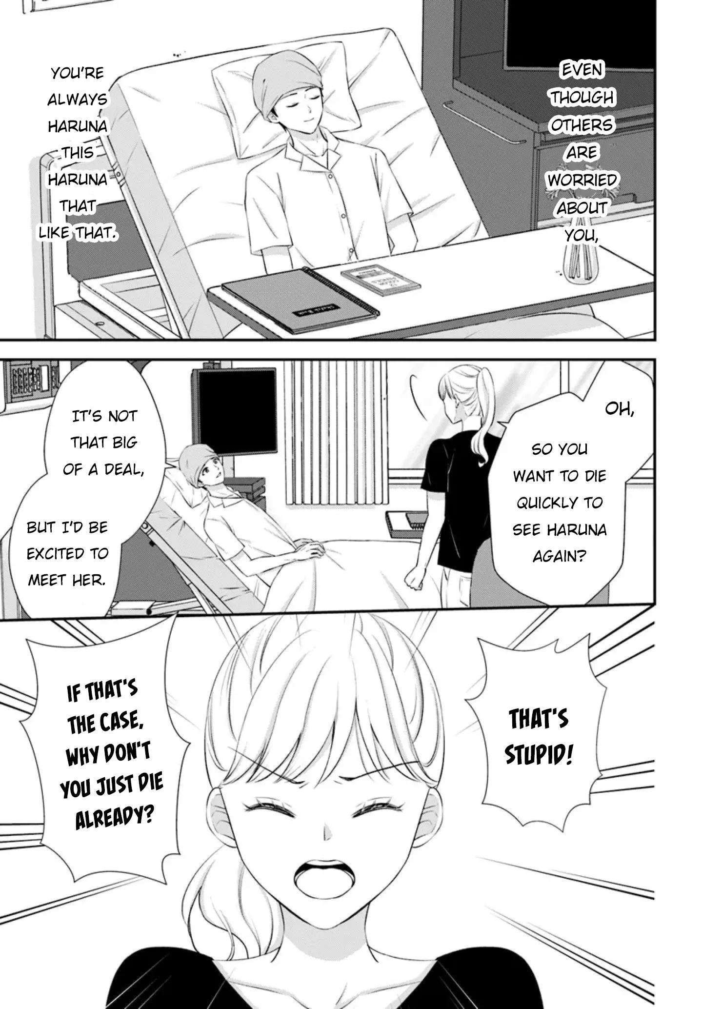 Yomei Ichinen to Senkokusareta Boku ga, Yomei Hantoshi no Kimi to Deatta Hanashi Chapter 13 - page 31