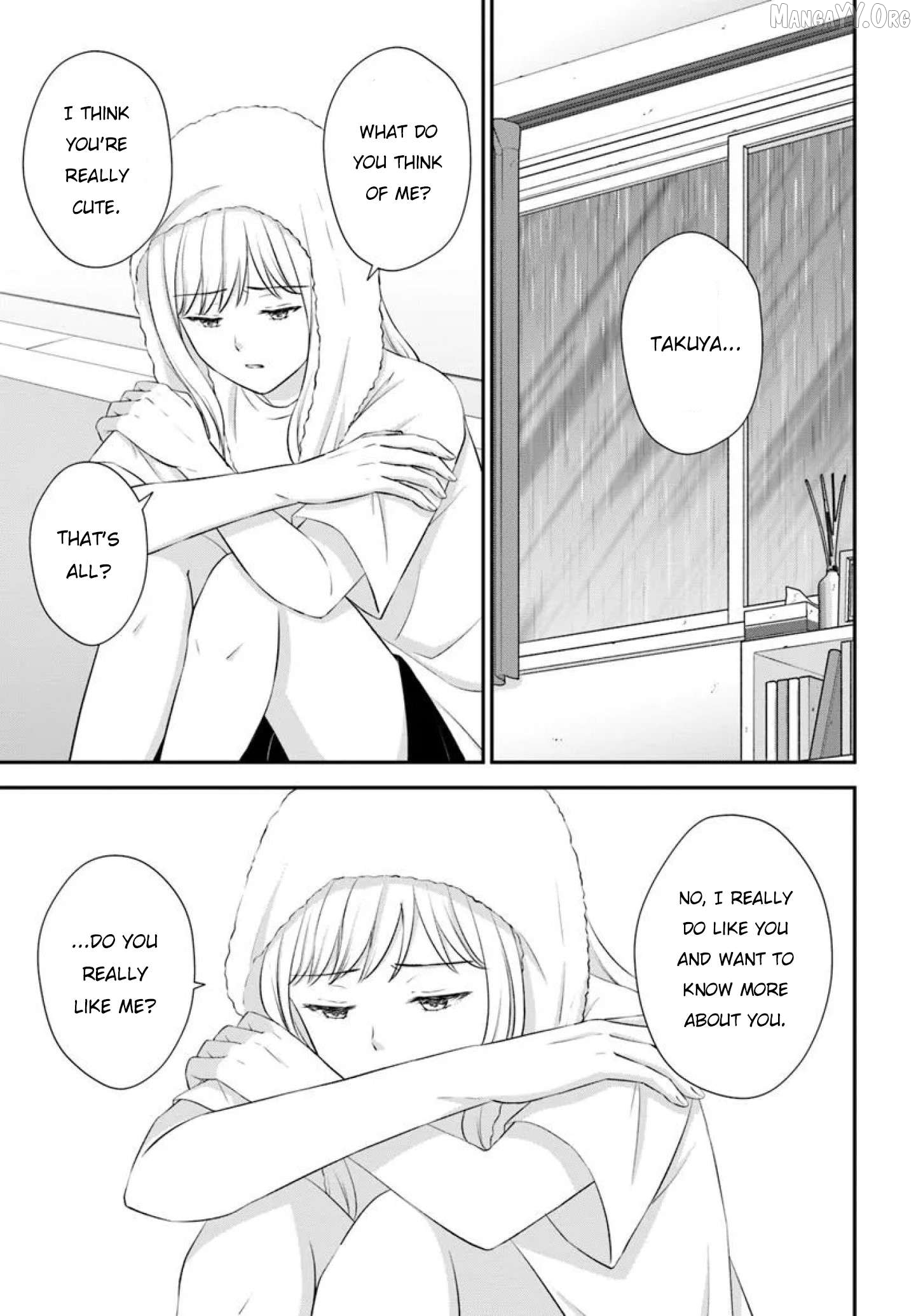 Yomei Ichinen to Senkokusareta Boku ga, Yomei Hantoshi no Kimi to Deatta Hanashi Chapter 14 - page 23