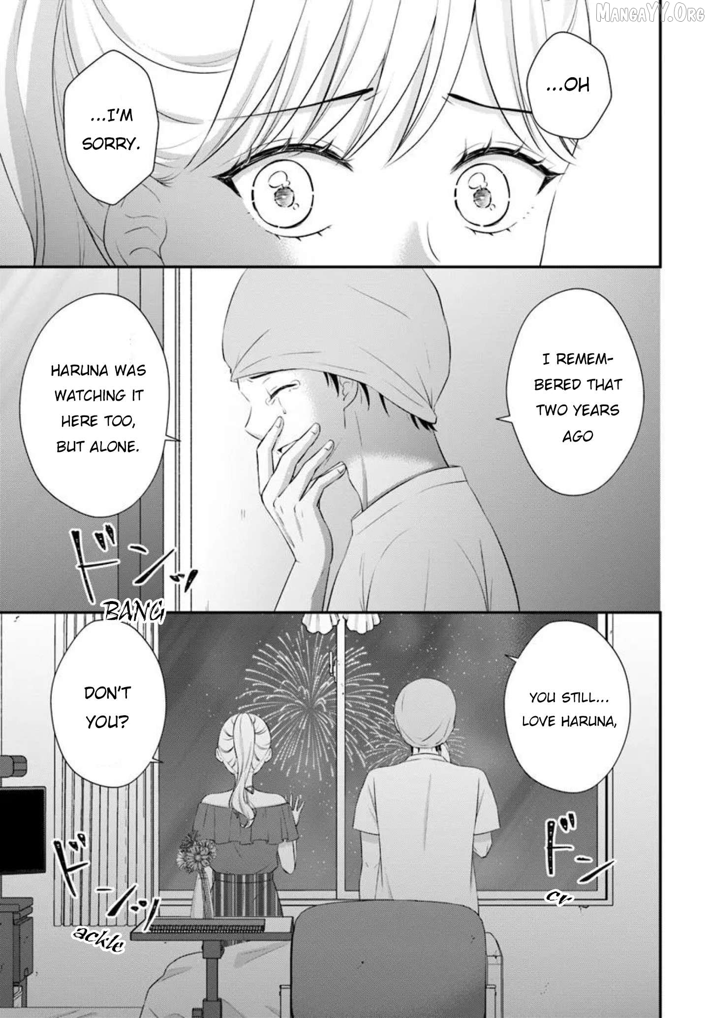 Yomei Ichinen to Senkokusareta Boku ga, Yomei Hantoshi no Kimi to Deatta Hanashi Chapter 14 - page 33