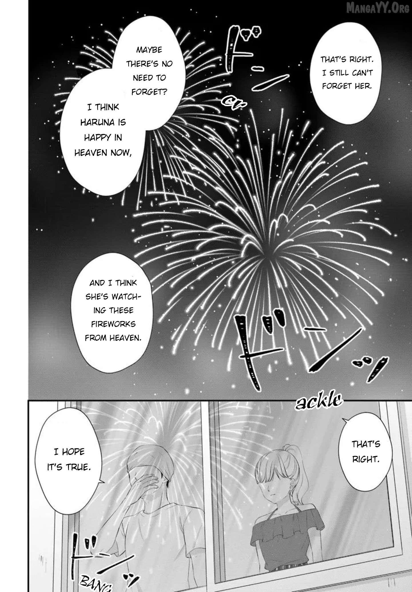 Yomei Ichinen to Senkokusareta Boku ga, Yomei Hantoshi no Kimi to Deatta Hanashi Chapter 14 - page 34