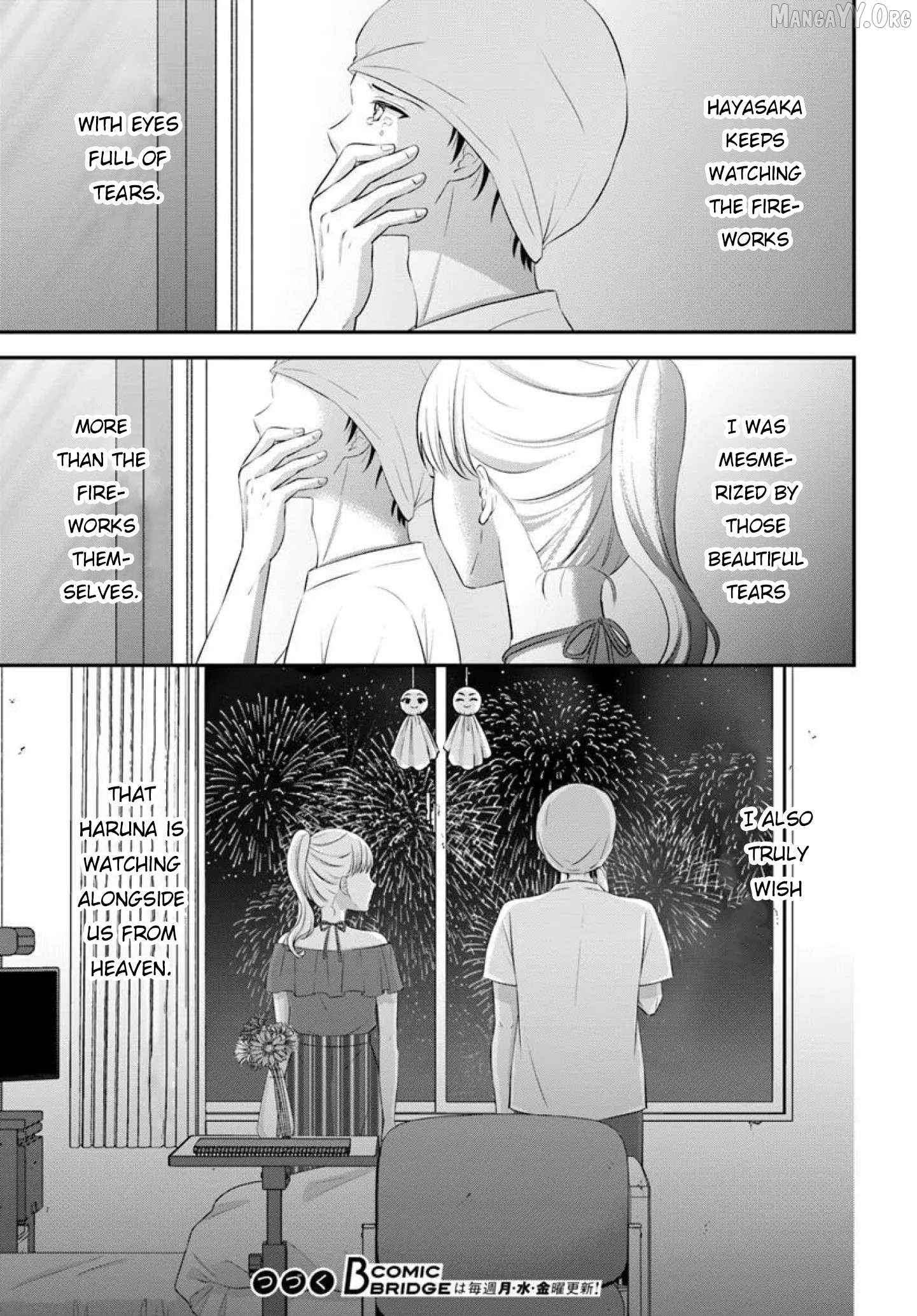 Yomei Ichinen to Senkokusareta Boku ga, Yomei Hantoshi no Kimi to Deatta Hanashi Chapter 14 - page 35