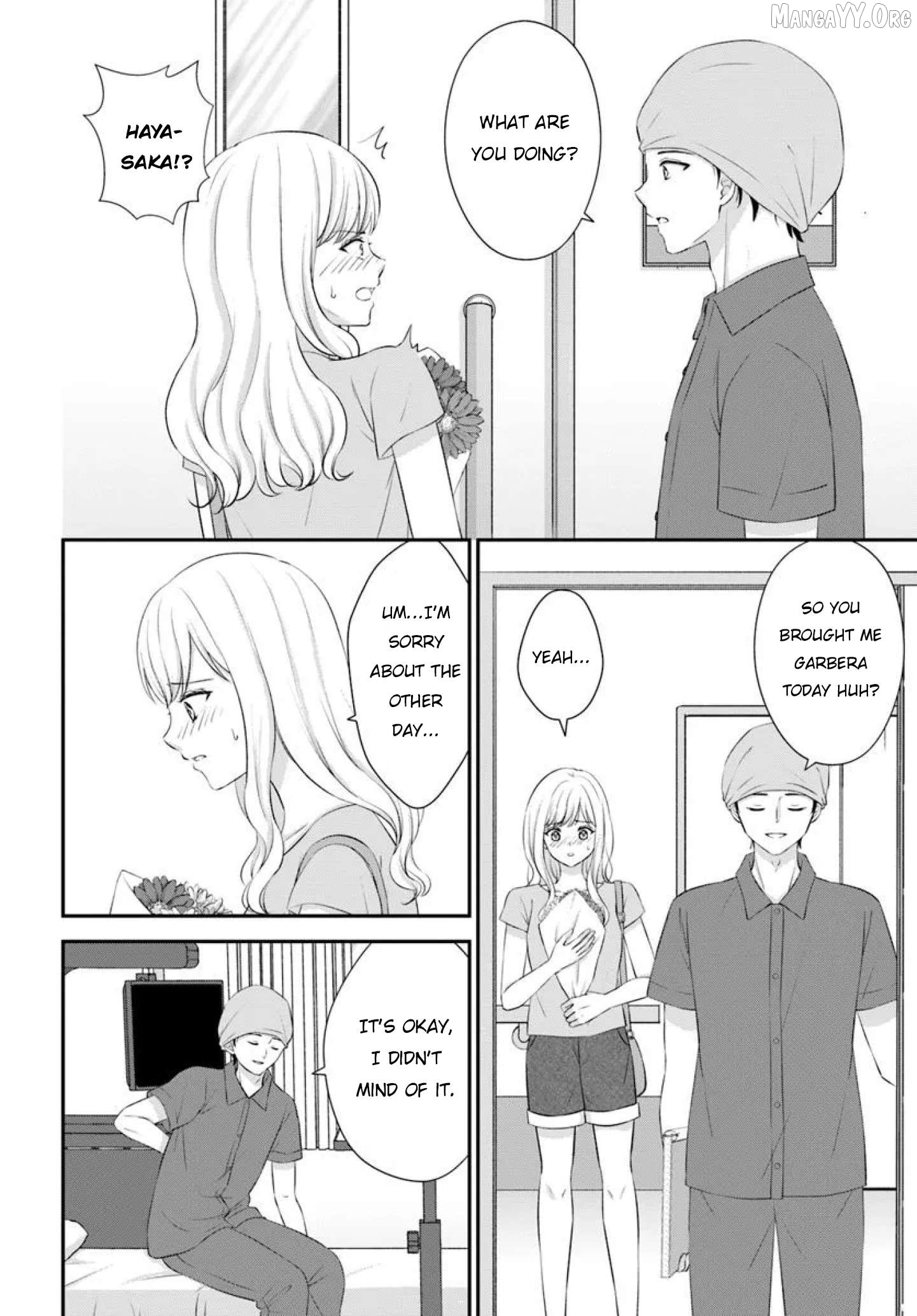 Yomei Ichinen to Senkokusareta Boku ga, Yomei Hantoshi no Kimi to Deatta Hanashi Chapter 14 - page 8
