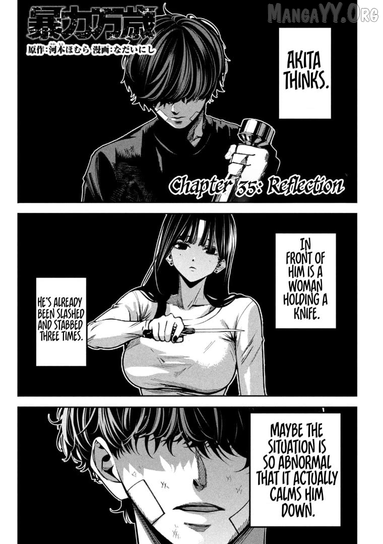 Bouryoku Banzai Chapter 35 - page 1