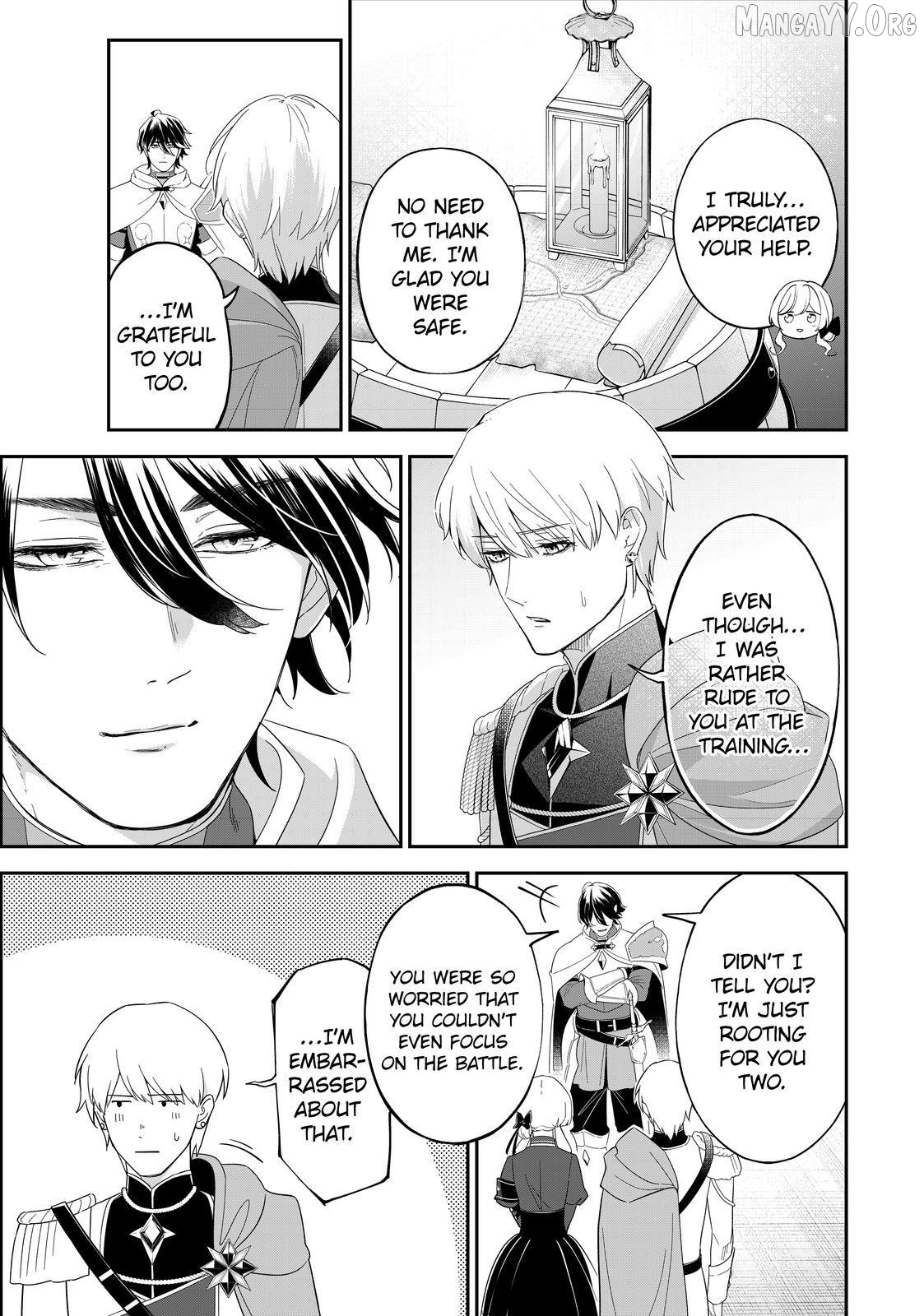 The Battlefield Saint: I Was Made to Marry a Duke Knight in Place of My Little Sister, but I’ve since Found Happiness Chapter 29.1 - page 7