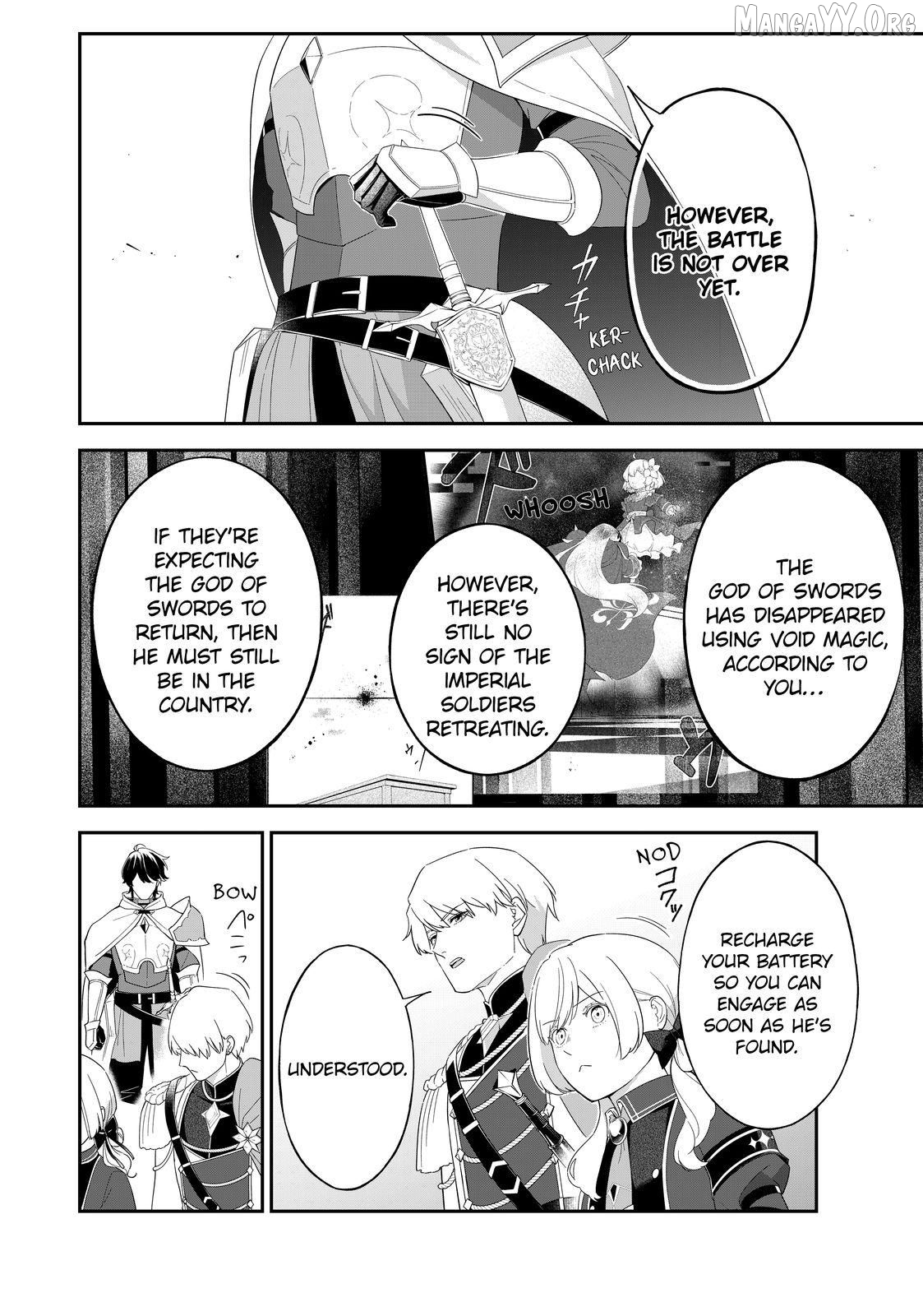 The Battlefield Saint: I Was Made to Marry a Duke Knight in Place of My Little Sister, but I’ve since Found Happiness Chapter 29.1 - page 8