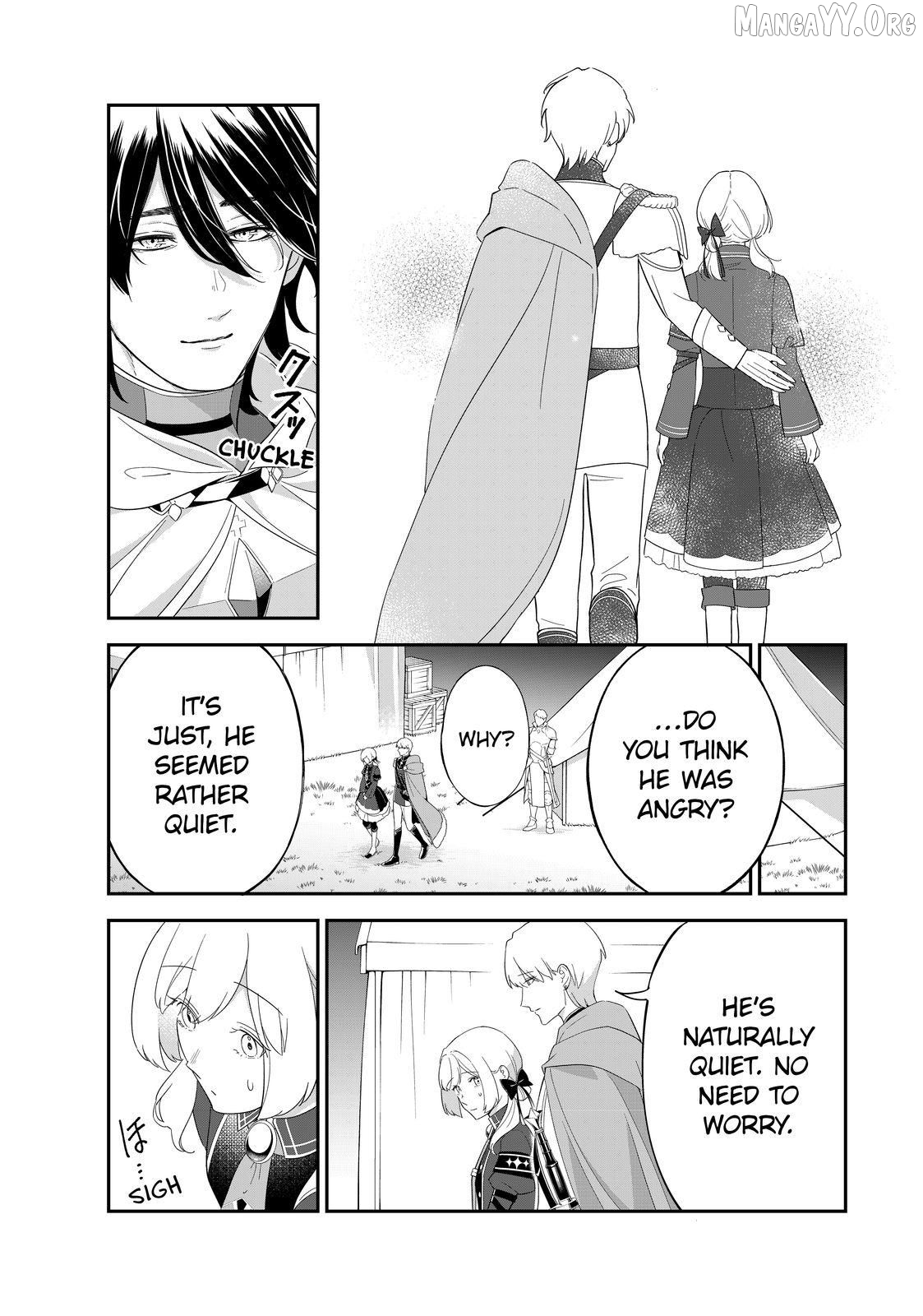 The Battlefield Saint: I Was Made to Marry a Duke Knight in Place of My Little Sister, but I’ve since Found Happiness Chapter 29.1 - page 9