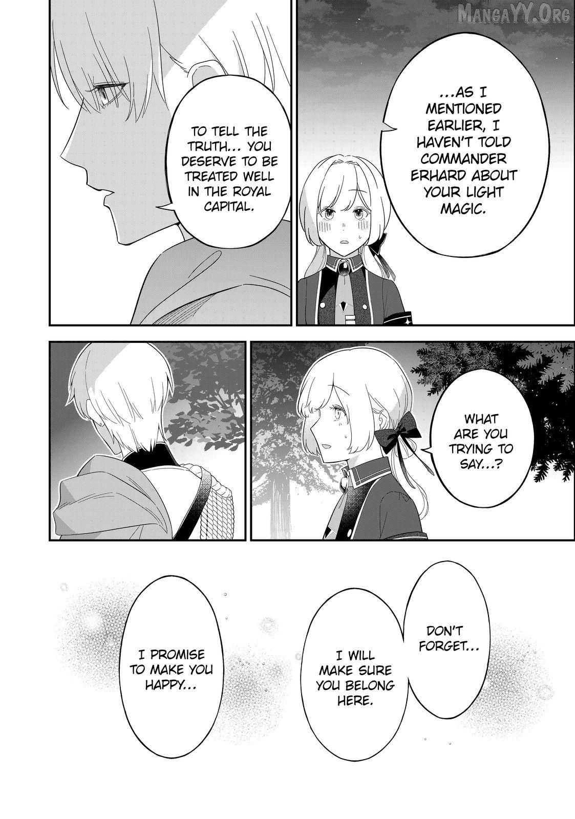 The Battlefield Saint: I Was Made to Marry a Duke Knight in Place of My Little Sister, but I’ve since Found Happiness Chapter 29.2 - page 10