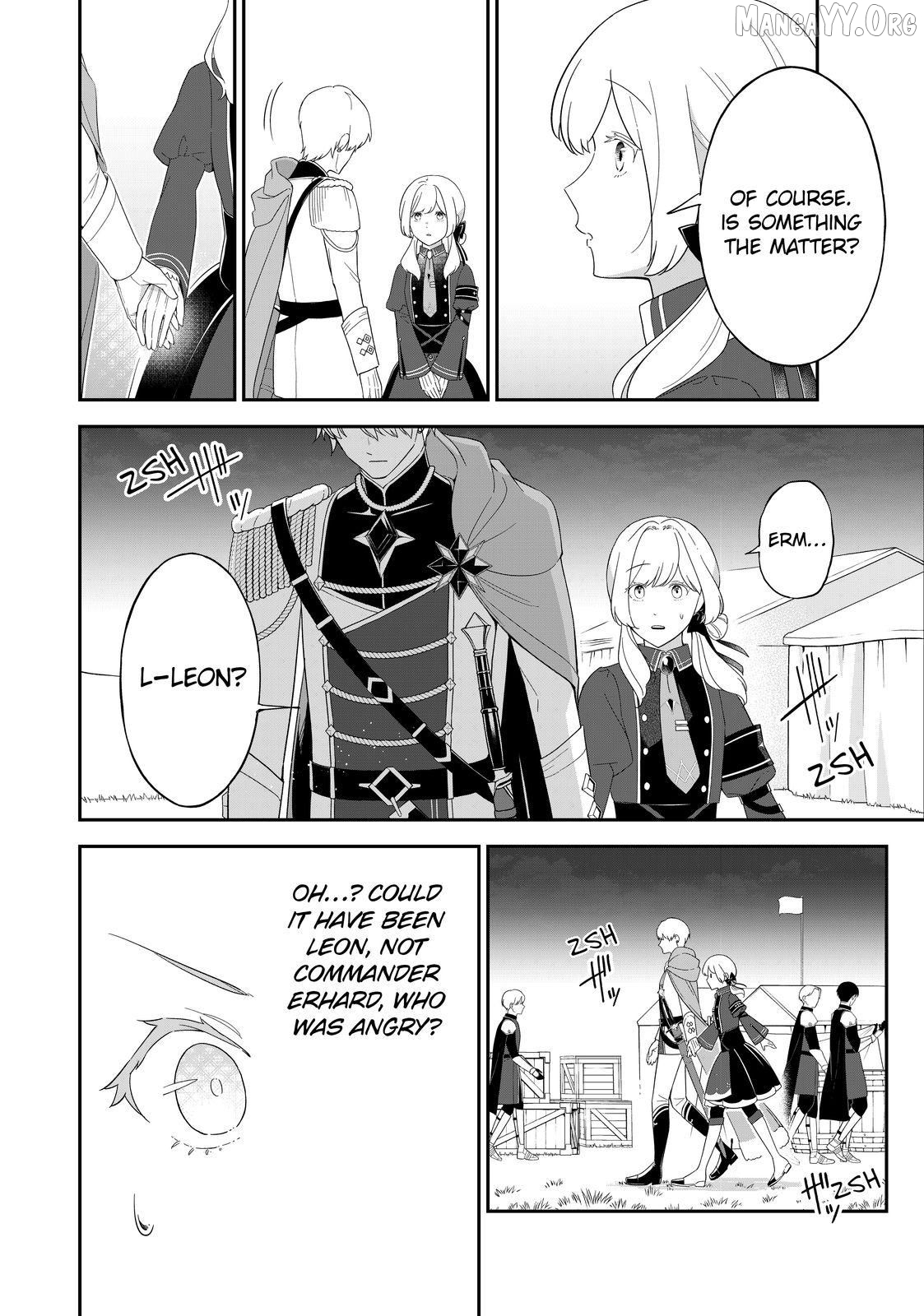 The Battlefield Saint: I Was Made to Marry a Duke Knight in Place of My Little Sister, but I’ve since Found Happiness Chapter 29.2 - page 2