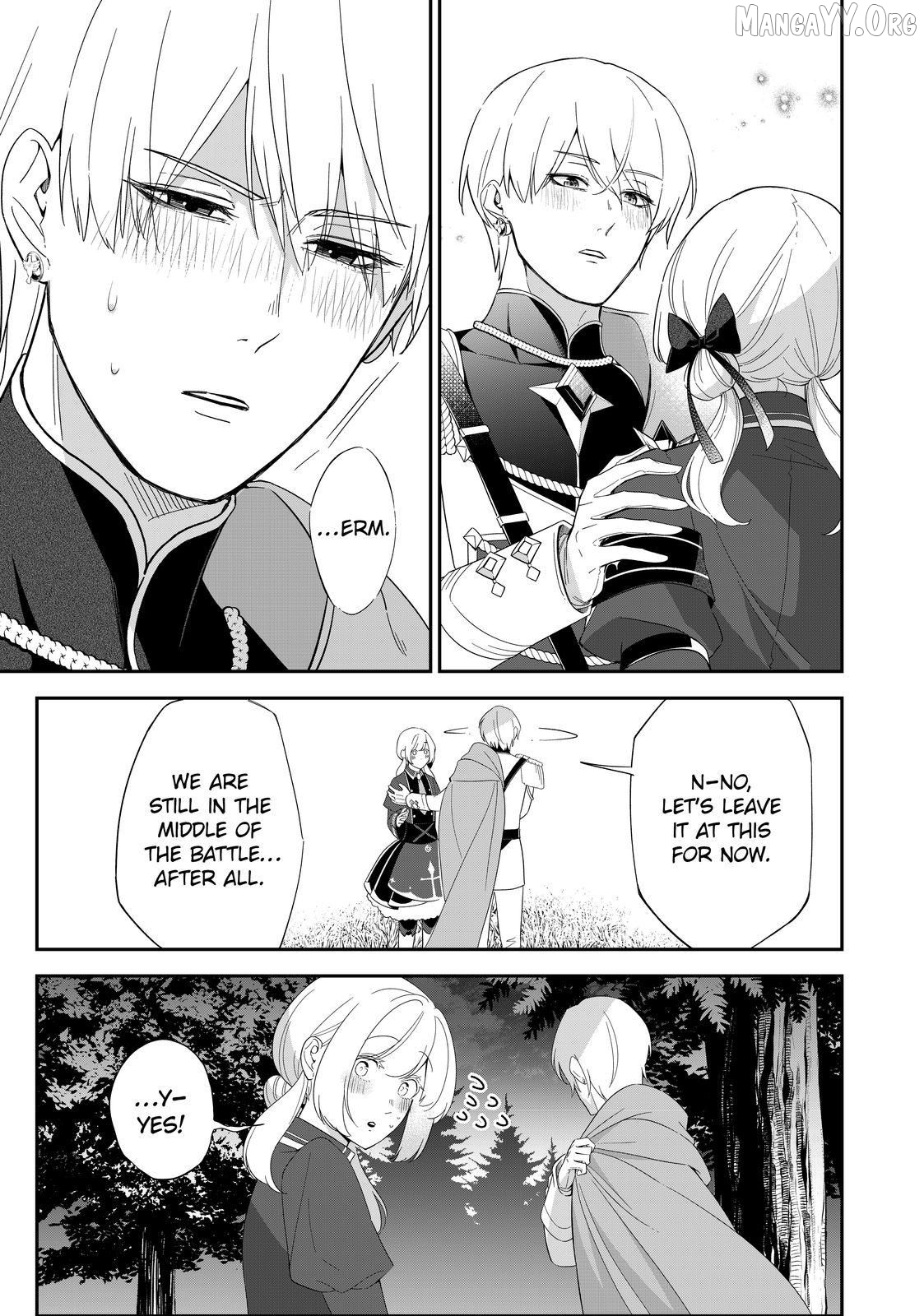 The Battlefield Saint: I Was Made to Marry a Duke Knight in Place of My Little Sister, but I’ve since Found Happiness Chapter 29.2 - page 9
