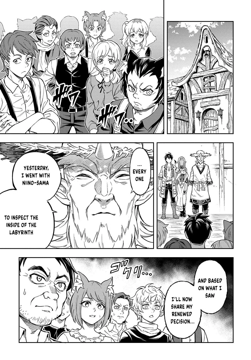 Meikyuu Teikoku no Tsukurikata - Renseijutsushi wa Mazu Risou no Mura wo Kaitaku Shimasu Chapter 12 - page 10