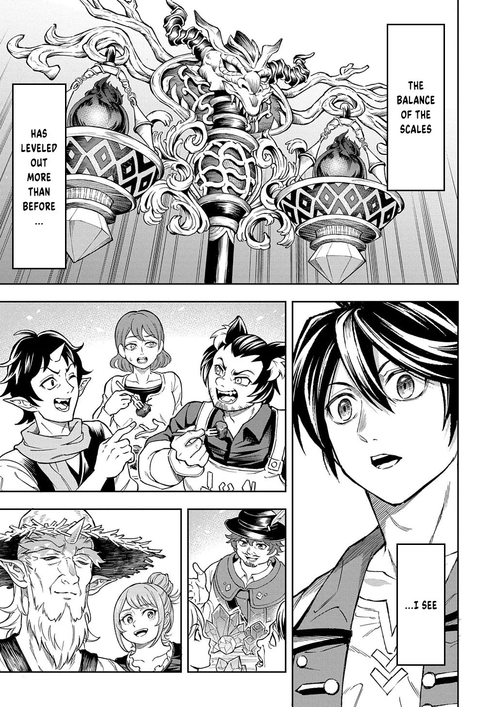 Meikyuu Teikoku no Tsukurikata - Renseijutsushi wa Mazu Risou no Mura wo Kaitaku Shimasu Chapter 12 - page 34