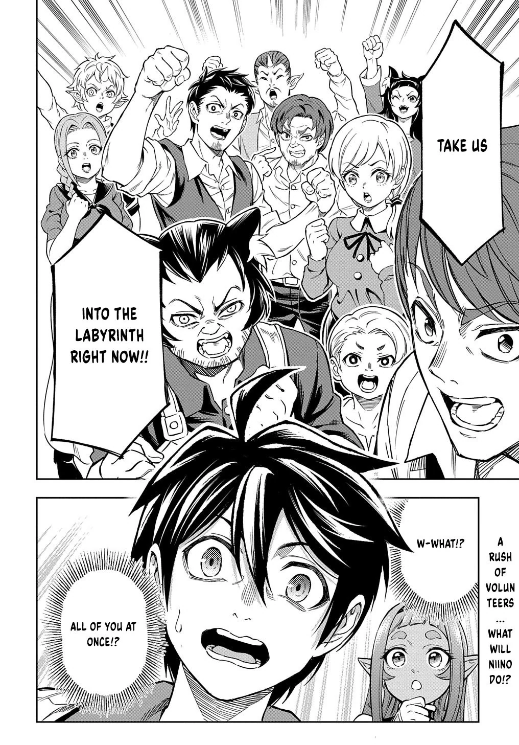 Meikyuu Teikoku no Tsukurikata - Renseijutsushi wa Mazu Risou no Mura wo Kaitaku Shimasu Chapter 12 - page 37