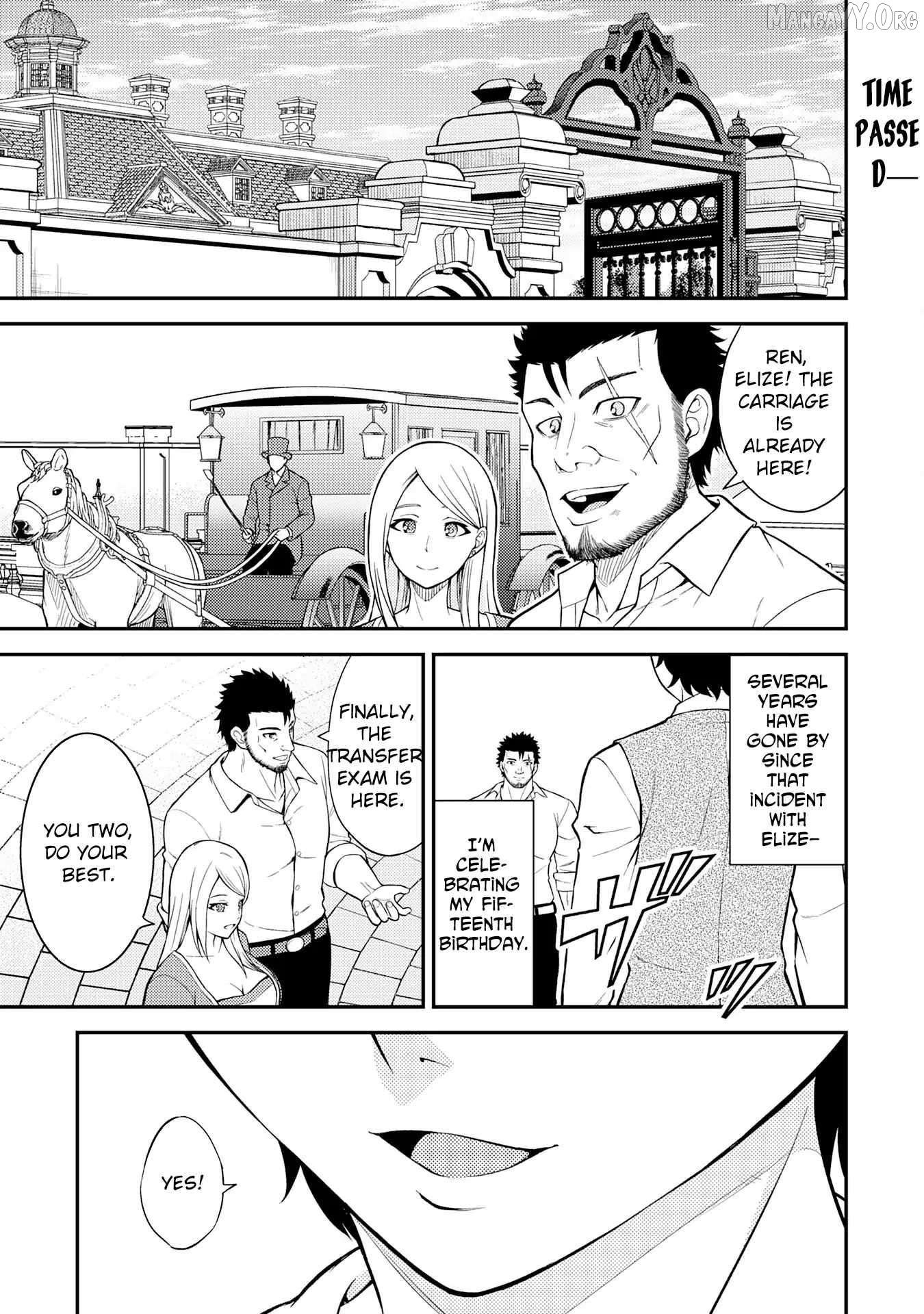 Tensei Kenja no Yarinaoshi ~Ore Dake Tsukaeru Kikaku-gai Mahou de Nidome no Jinsei wo Musou suru~ Chapter 4 - page 1