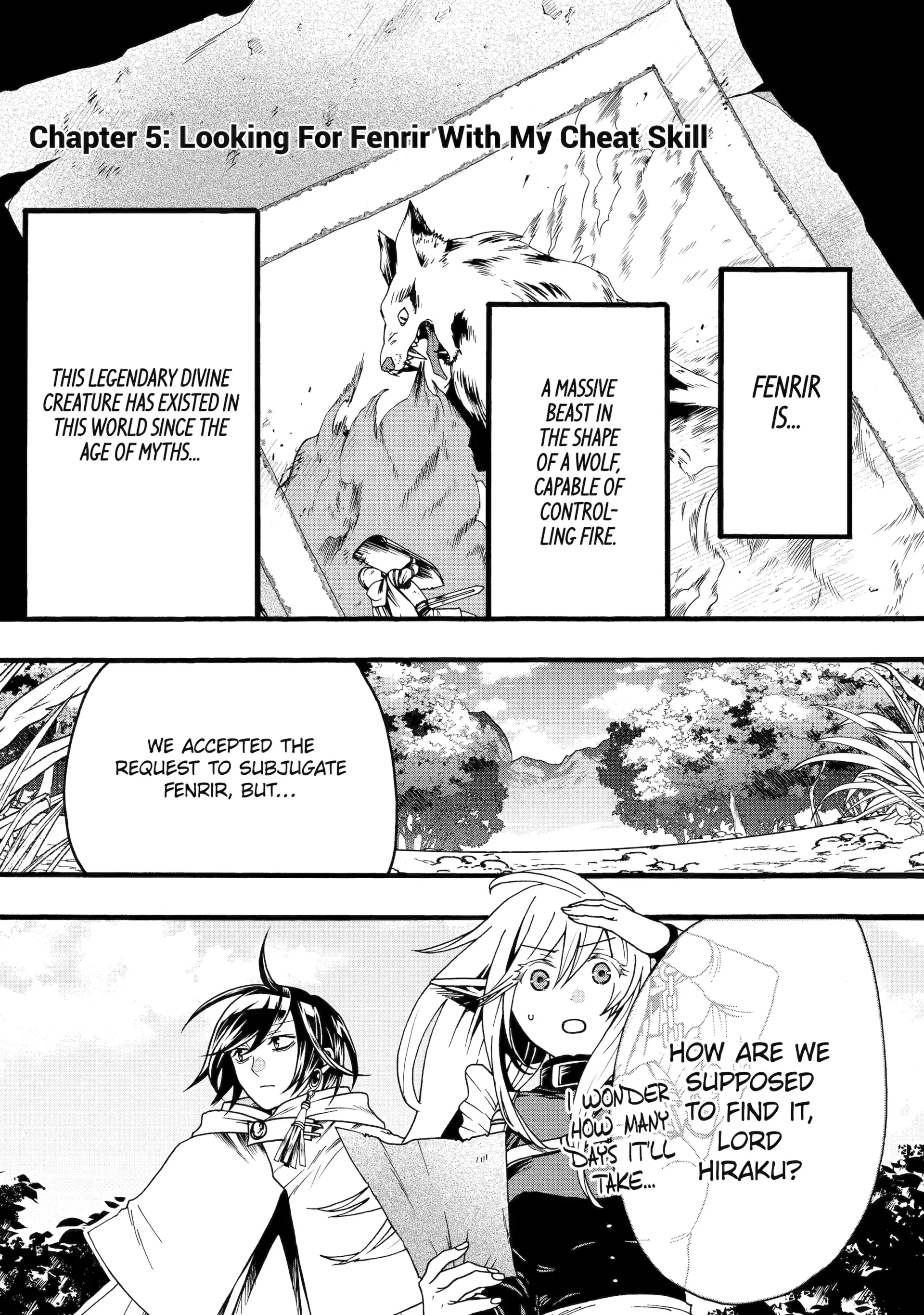 I’m the Only One Who Can Open the Status Window ~ In a World Where I’m the Only One Who Can See Statuses, I Can Choose All the Cheat Skills and S-Rank Items I Want~ Chapter 5.1 - page 1