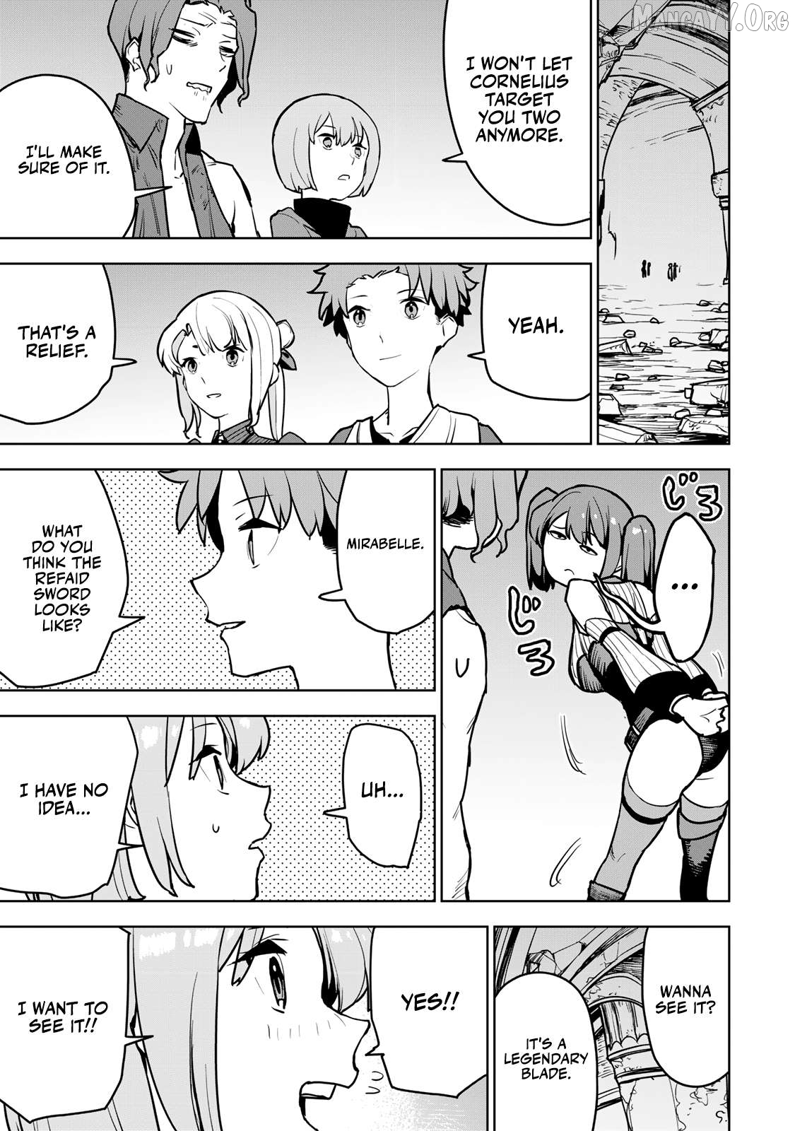 Tsuihou sareta cheat fuyo majutsushi wa ki mama na second life wo ouka suru. ~ora wa buki dake janaku, arayuru mono ni "kyouka point" wo fuyo dekiru shi, ore no ishi de itsudemo kouka wo kaijo dekiru kedo, nokotta hitotachi daijoubu?~ Chapter 10 - page 33