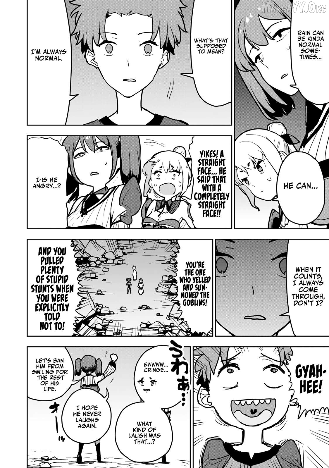 Tsuihou sareta cheat fuyo majutsushi wa ki mama na second life wo ouka suru. ~ora wa buki dake janaku, arayuru mono ni "kyouka point" wo fuyo dekiru shi, ore no ishi de itsudemo kouka wo kaijo dekiru kedo, nokotta hitotachi daijoubu?~ Chapter 10 - page 36