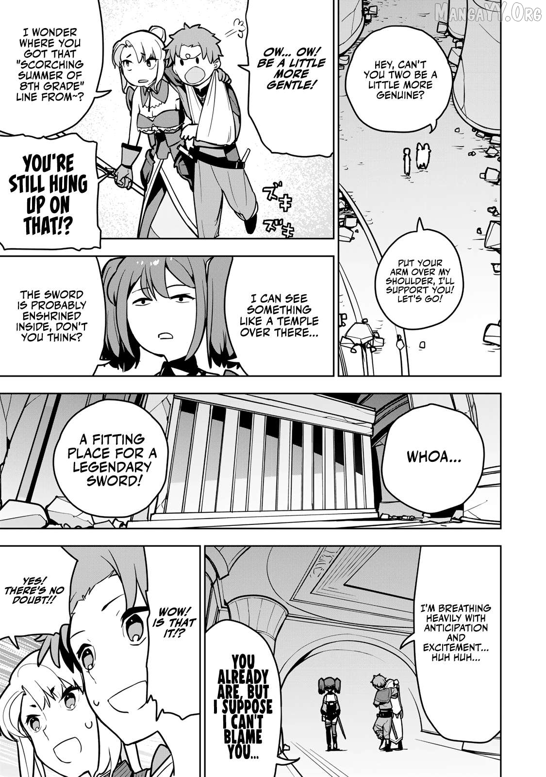 Tsuihou sareta cheat fuyo majutsushi wa ki mama na second life wo ouka suru. ~ora wa buki dake janaku, arayuru mono ni "kyouka point" wo fuyo dekiru shi, ore no ishi de itsudemo kouka wo kaijo dekiru kedo, nokotta hitotachi daijoubu?~ Chapter 10 - page 37