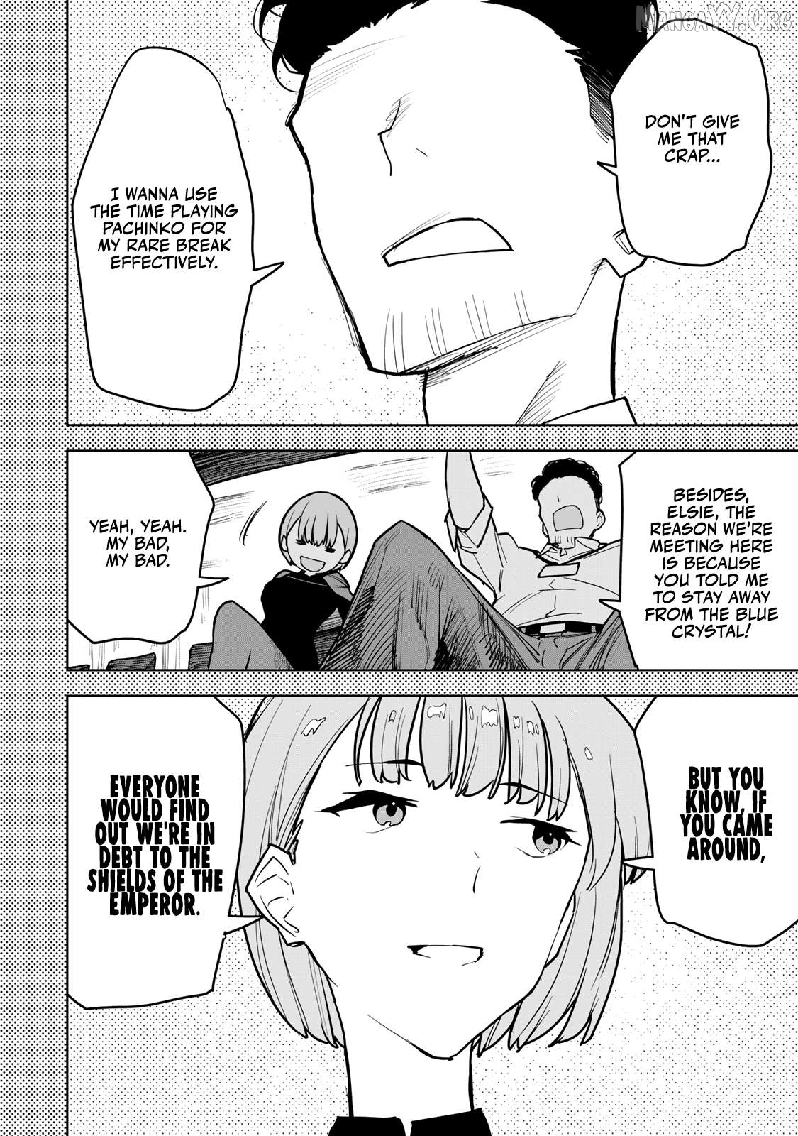 Tsuihou sareta cheat fuyo majutsushi wa ki mama na second life wo ouka suru. ~ora wa buki dake janaku, arayuru mono ni "kyouka point" wo fuyo dekiru shi, ore no ishi de itsudemo kouka wo kaijo dekiru kedo, nokotta hitotachi daijoubu?~ Chapter 11 - page 44