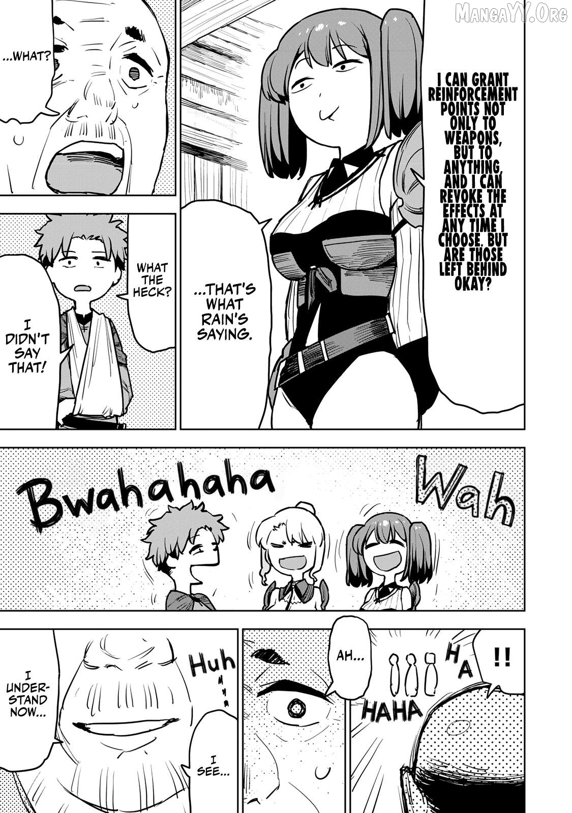 Tsuihou sareta cheat fuyo majutsushi wa ki mama na second life wo ouka suru. ~ora wa buki dake janaku, arayuru mono ni "kyouka point" wo fuyo dekiru shi, ore no ishi de itsudemo kouka wo kaijo dekiru kedo, nokotta hitotachi daijoubu?~ Chapter 12 - page 28