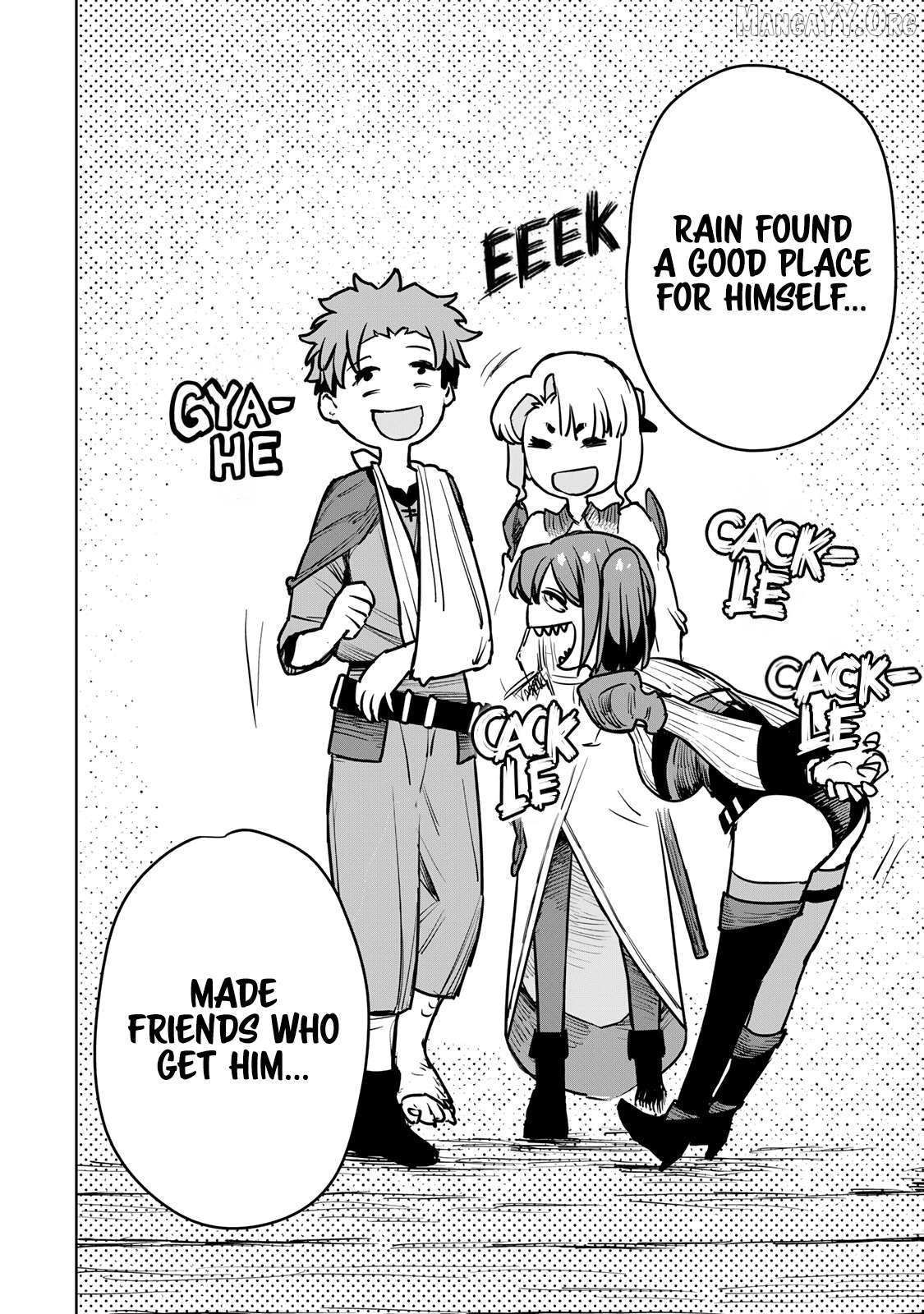 Tsuihou sareta cheat fuyo majutsushi wa ki mama na second life wo ouka suru. ~ora wa buki dake janaku, arayuru mono ni "kyouka point" wo fuyo dekiru shi, ore no ishi de itsudemo kouka wo kaijo dekiru kedo, nokotta hitotachi daijoubu?~ Chapter 12 - page 29
