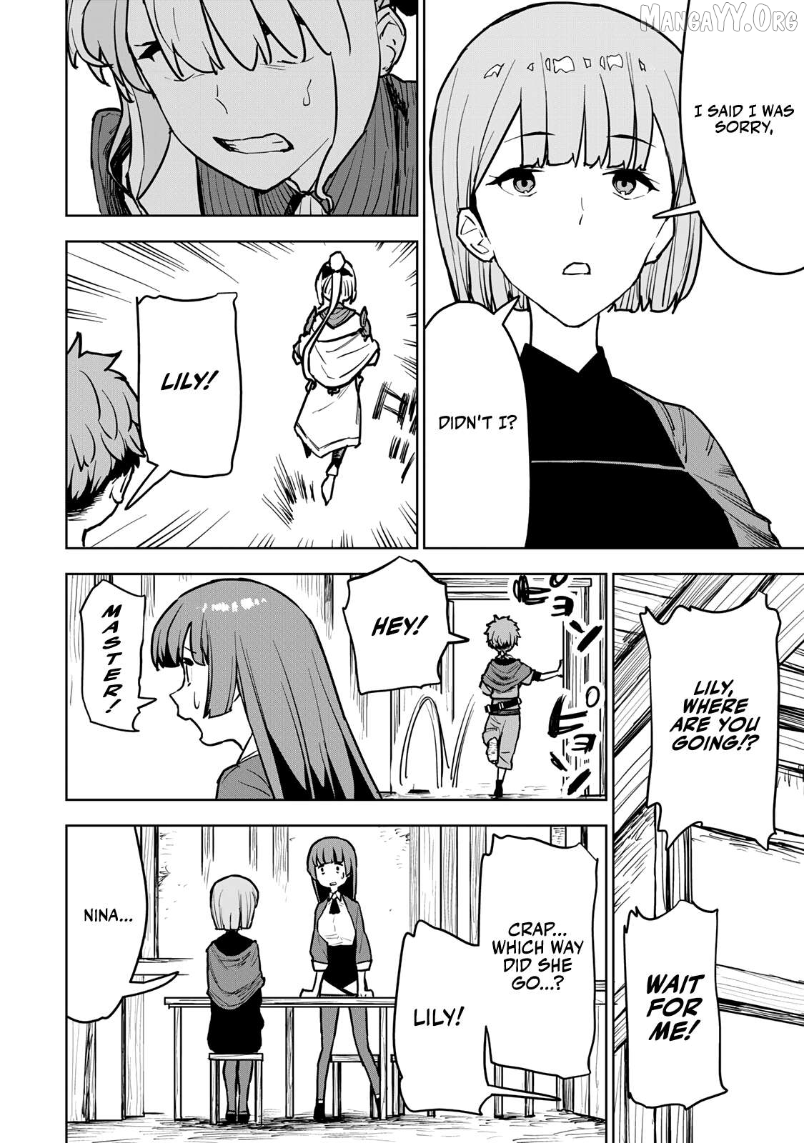 Tsuihou sareta cheat fuyo majutsushi wa ki mama na second life wo ouka suru. ~ora wa buki dake janaku, arayuru mono ni "kyouka point" wo fuyo dekiru shi, ore no ishi de itsudemo kouka wo kaijo dekiru kedo, nokotta hitotachi daijoubu?~ Chapter 13 - page 6