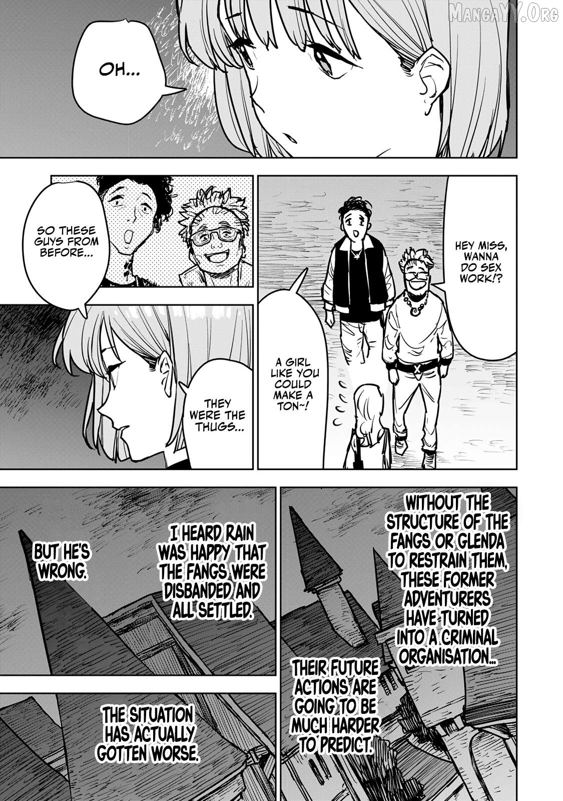 Tsuihou sareta cheat fuyo majutsushi wa ki mama na second life wo ouka suru. ~ora wa buki dake janaku, arayuru mono ni "kyouka point" wo fuyo dekiru shi, ore no ishi de itsudemo kouka wo kaijo dekiru kedo, nokotta hitotachi daijoubu?~ Chapter 14 - page 36