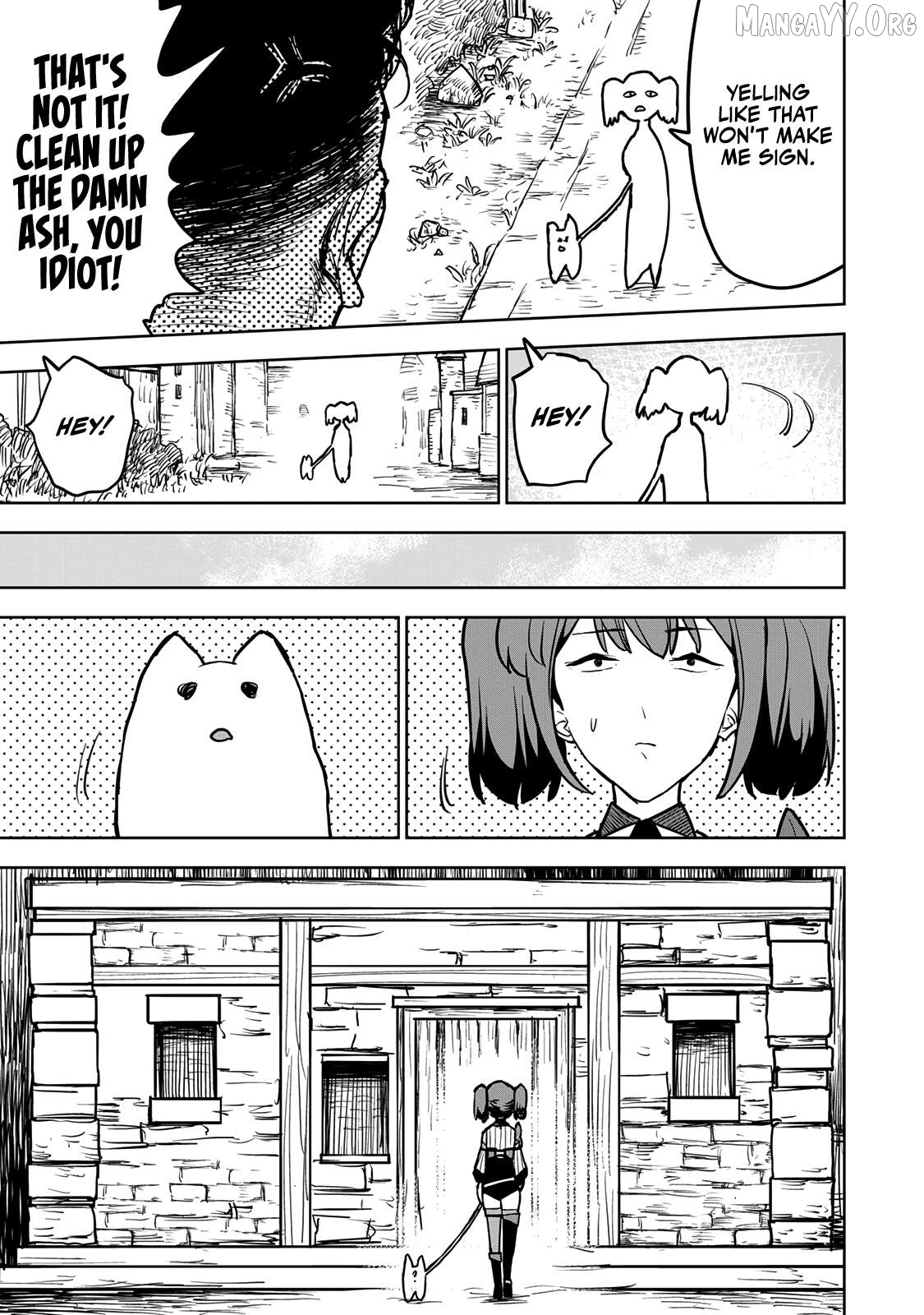 Tsuihou sareta cheat fuyo majutsushi wa ki mama na second life wo ouka suru. ~ora wa buki dake janaku, arayuru mono ni "kyouka point" wo fuyo dekiru shi, ore no ishi de itsudemo kouka wo kaijo dekiru kedo, nokotta hitotachi daijoubu?~ Chapter 16 - page 47