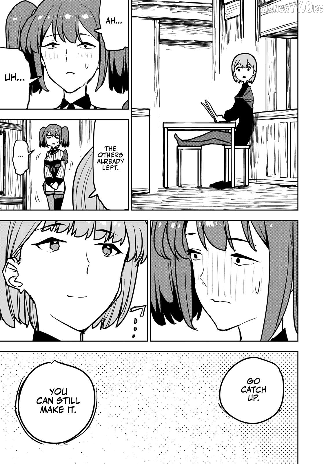 Tsuihou sareta cheat fuyo majutsushi wa ki mama na second life wo ouka suru. ~ora wa buki dake janaku, arayuru mono ni "kyouka point" wo fuyo dekiru shi, ore no ishi de itsudemo kouka wo kaijo dekiru kedo, nokotta hitotachi daijoubu?~ Chapter 16 - page 49