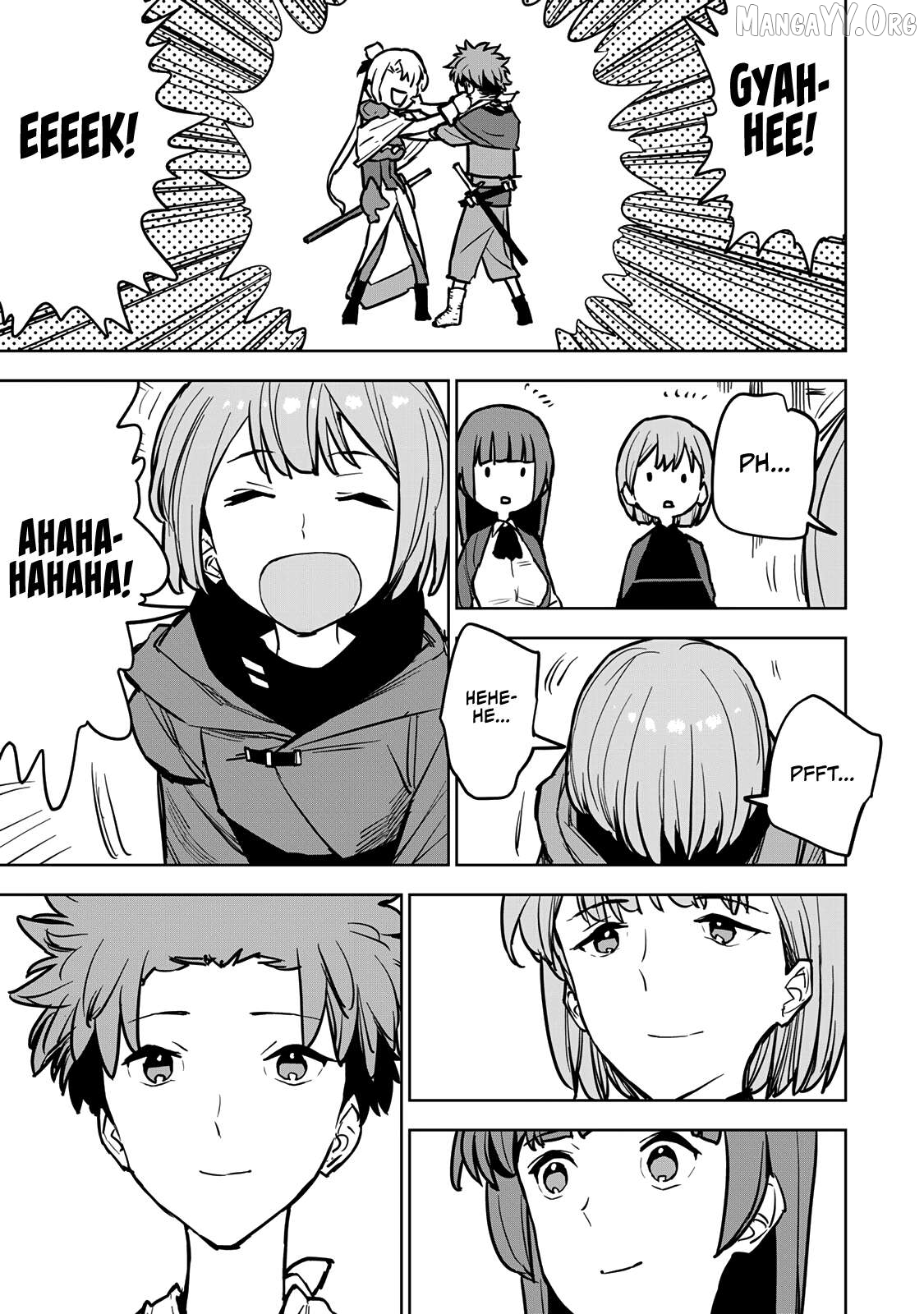 Tsuihou sareta cheat fuyo majutsushi wa ki mama na second life wo ouka suru. ~ora wa buki dake janaku, arayuru mono ni "kyouka point" wo fuyo dekiru shi, ore no ishi de itsudemo kouka wo kaijo dekiru kedo, nokotta hitotachi daijoubu?~ Chapter 16 - page 9