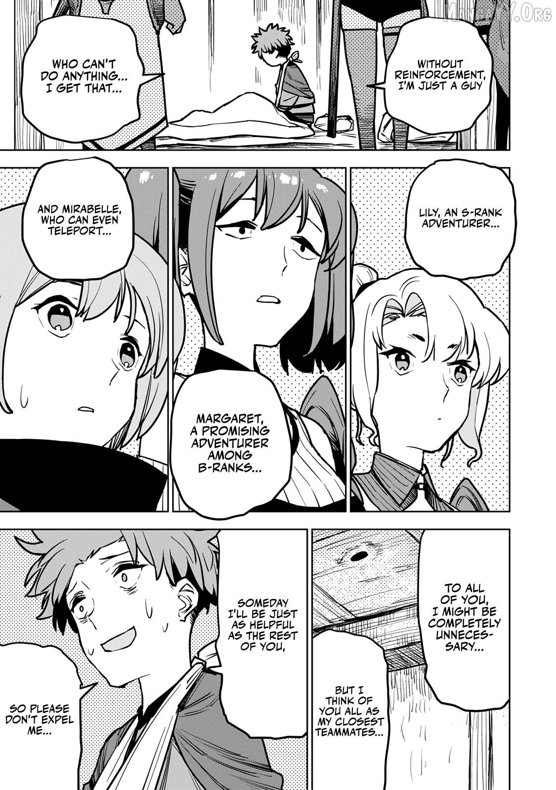 Tsuihou sareta cheat fuyo majutsushi wa ki mama na second life wo ouka suru. ~ora wa buki dake janaku, arayuru mono ni "kyouka point" wo fuyo dekiru shi, ore no ishi de itsudemo kouka wo kaijo dekiru kedo, nokotta hitotachi daijoubu?~ Chapter 17 - page 44