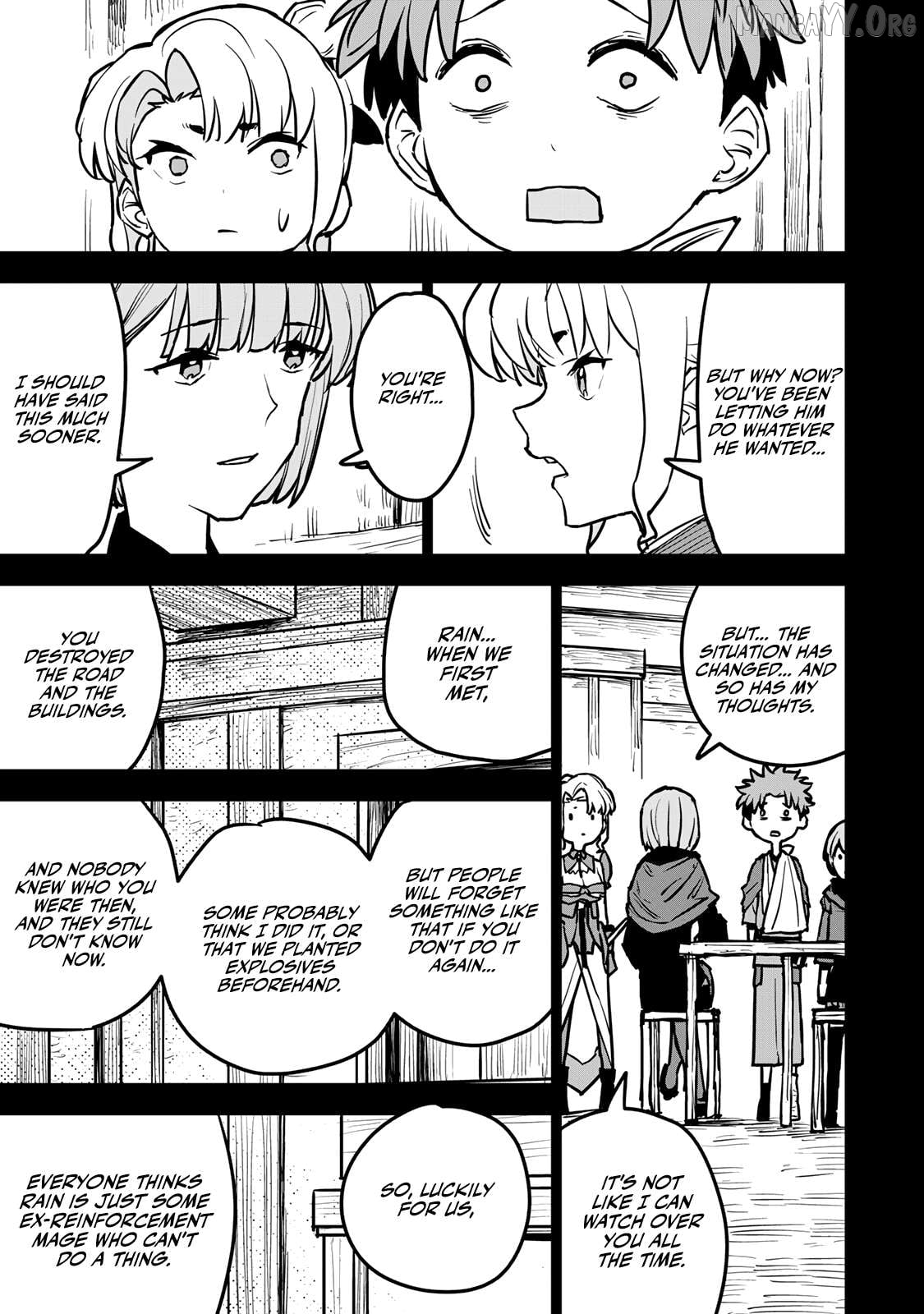 Tsuihou sareta cheat fuyo majutsushi wa ki mama na second life wo ouka suru. ~ora wa buki dake janaku, arayuru mono ni "kyouka point" wo fuyo dekiru shi, ore no ishi de itsudemo kouka wo kaijo dekiru kedo, nokotta hitotachi daijoubu?~ Chapter 17 - page 8