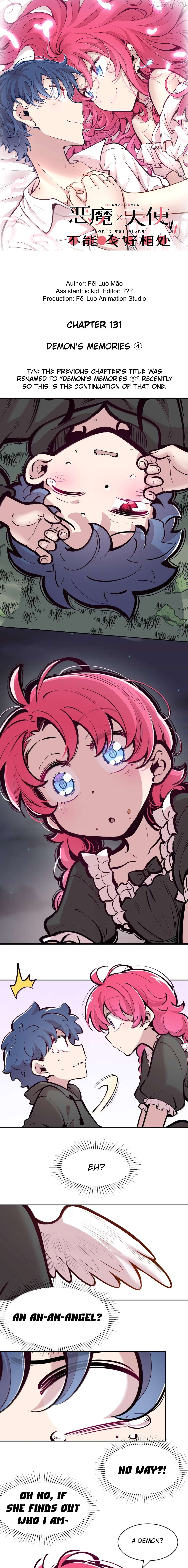 Demon X Angel, Can’t Get Along! Chapter 131.3 - page 1