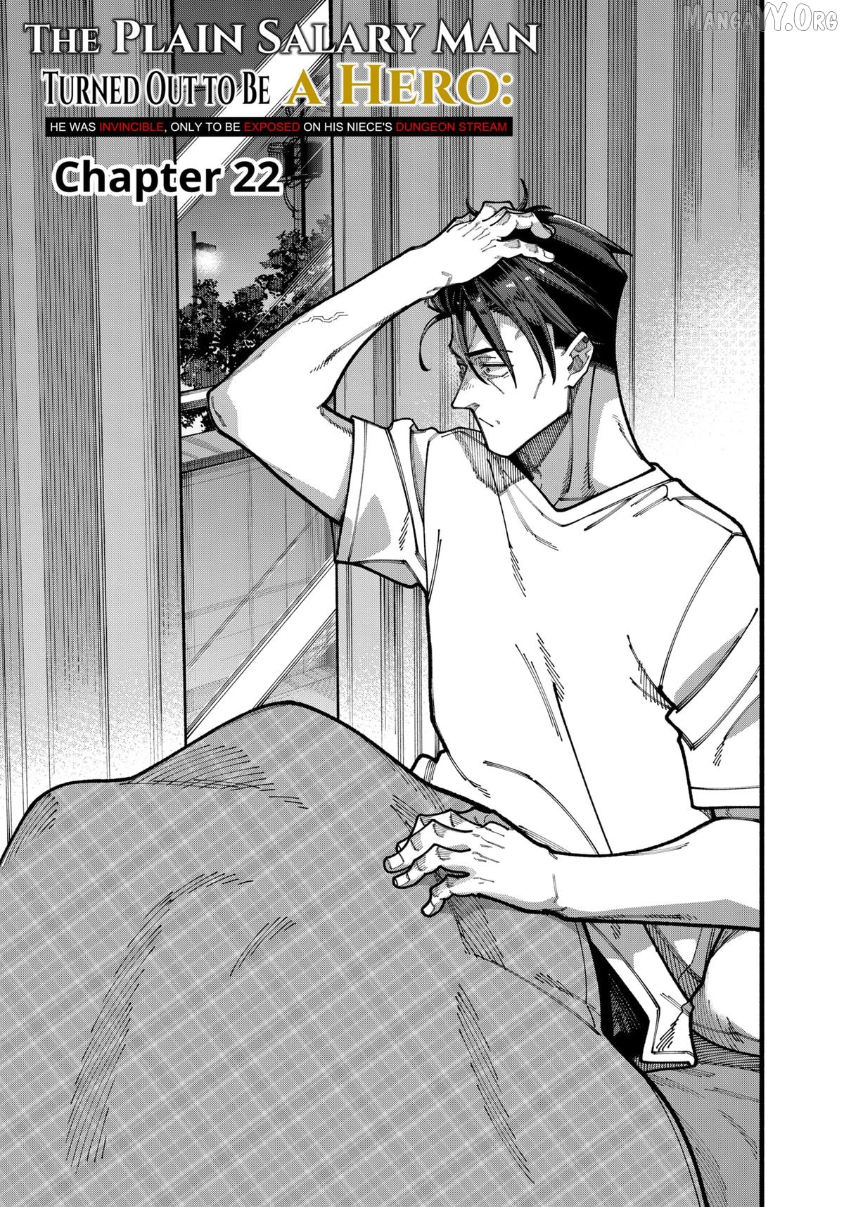 Jimi na Ojisan, Jitsu wa Eiyu Datta. -Jikaku ga Nai mama Muso Shitetara, Mei no Dungeon Haishin de Sarasareteta yo desu Chapter 22 - page 1