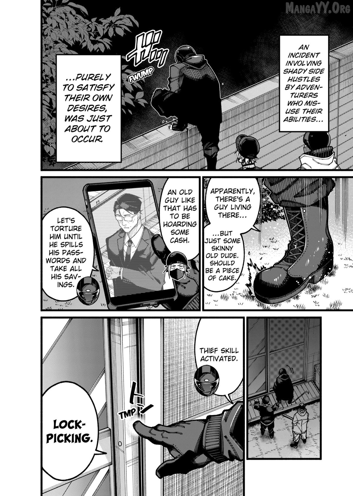 Jimi na Ojisan, Jitsu wa Eiyu Datta. -Jikaku ga Nai mama Muso Shitetara, Mei no Dungeon Haishin de Sarasareteta yo desu Chapter 22 - page 4