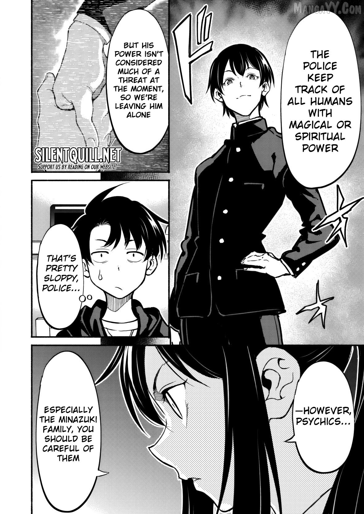 Isekai kara kikan shitara chikyuu mo kanari fantajiu deshita. Ato, makeheroin-domo kocchi minna. Chapter 7 - page 24