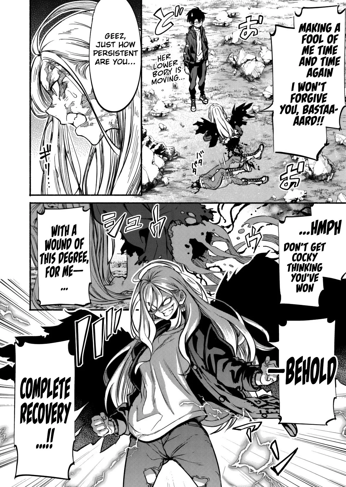 Isekai kara kikan shitara chikyuu mo kanari fantajiu deshita. Ato, makeheroin-domo kocchi minna. Chapter 7 - page 6