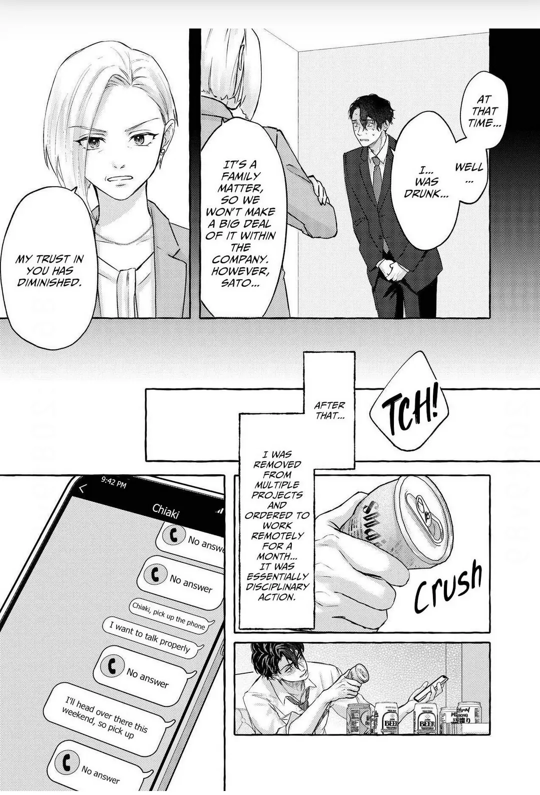 It's time to watch you fall into hell Chapter 5 - page 9