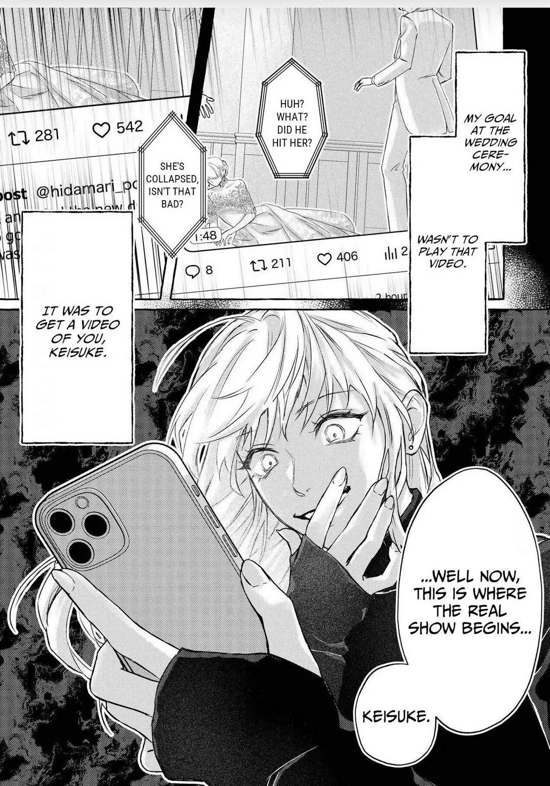 It's time to watch you fall into hell Chapter 5 - page 15