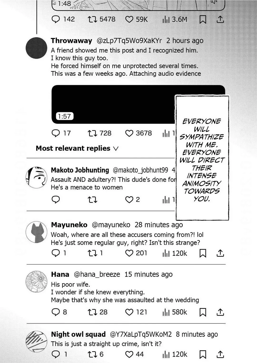 It's time to watch you fall into hell Chapter 5 - page 19