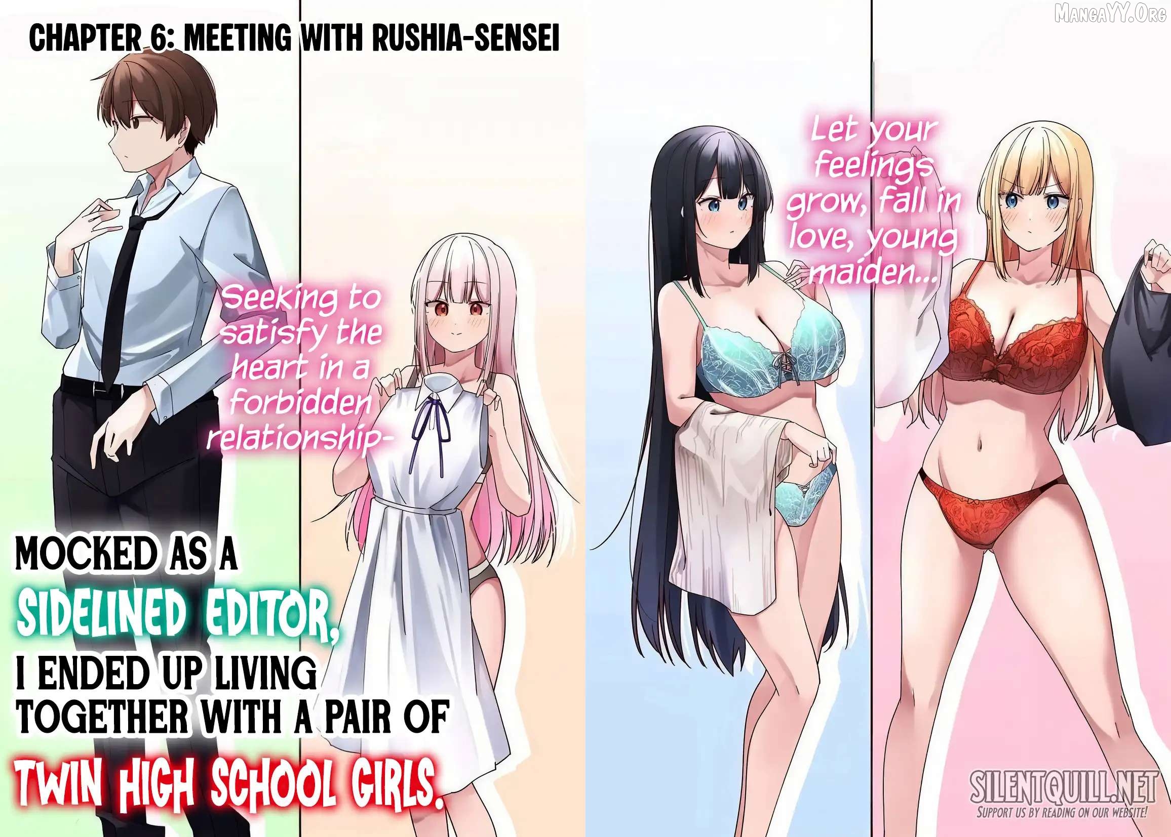 After Being Mocked for Being a Sideline Editor, I Ended up Living with Twin High School Girls. Chapter 6 - page 3