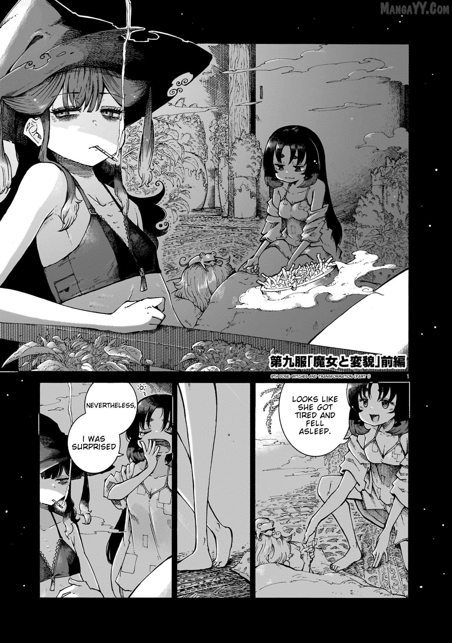 Majo to Kyurasu Chapter 9.1 - page 1