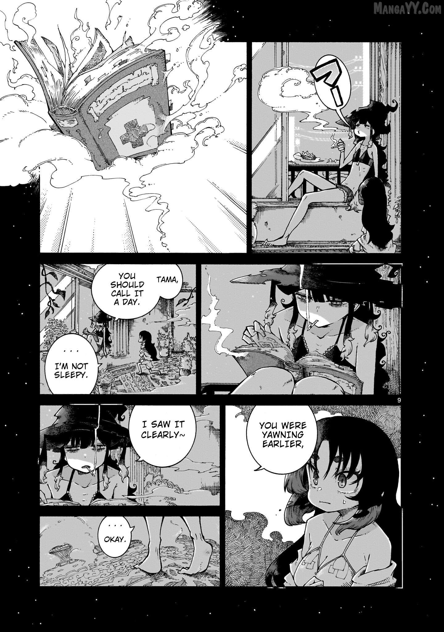 Majo to Kyurasu Chapter 9.1 - page 9