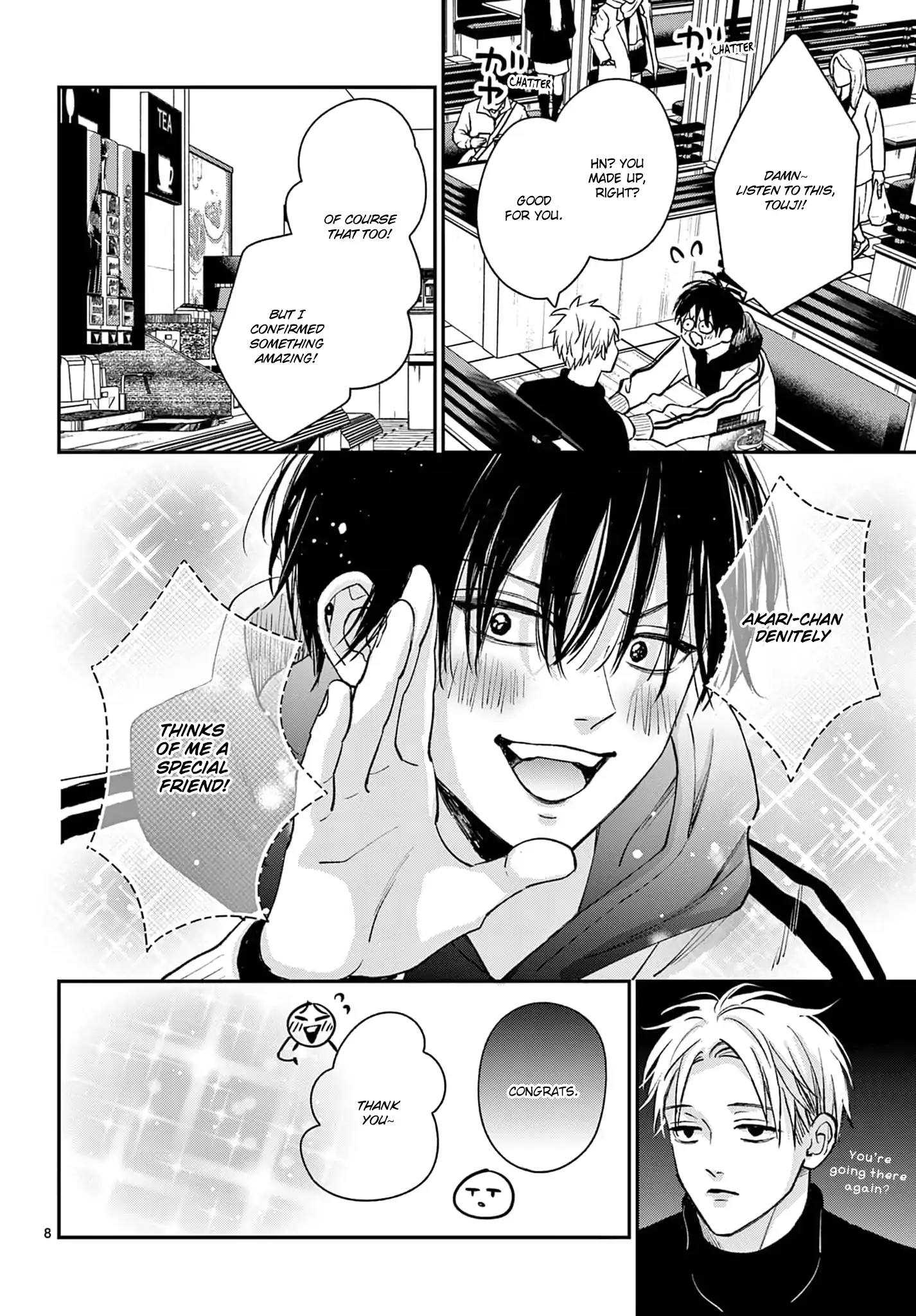 Suki tte ienakute shinu! Chapter 7 - page 8