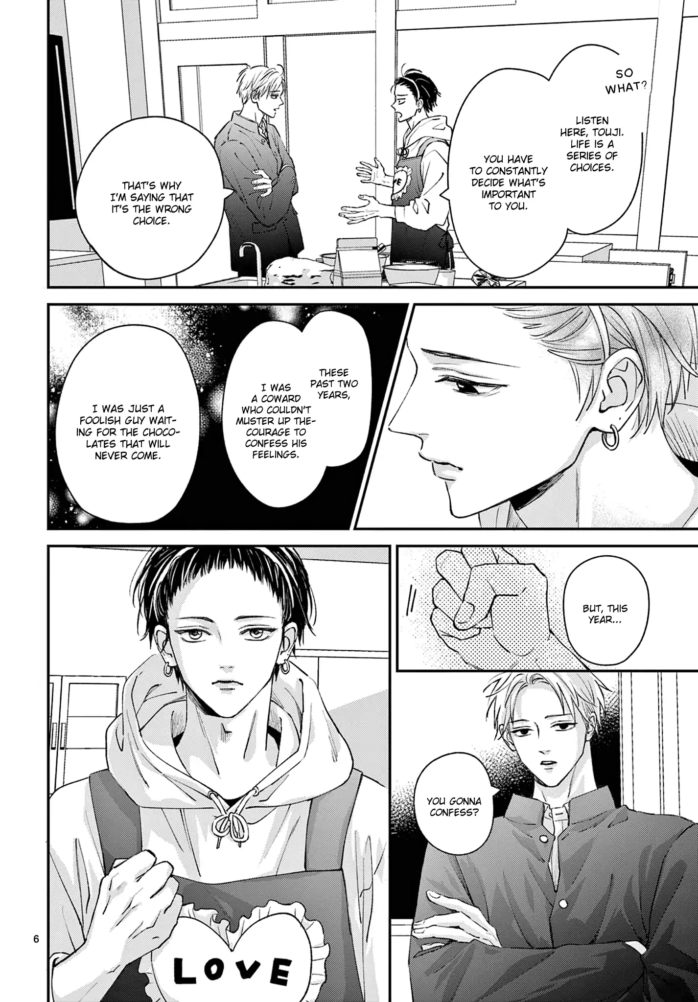 Suki tte ienakute shinu! Chapter 8 - page 6