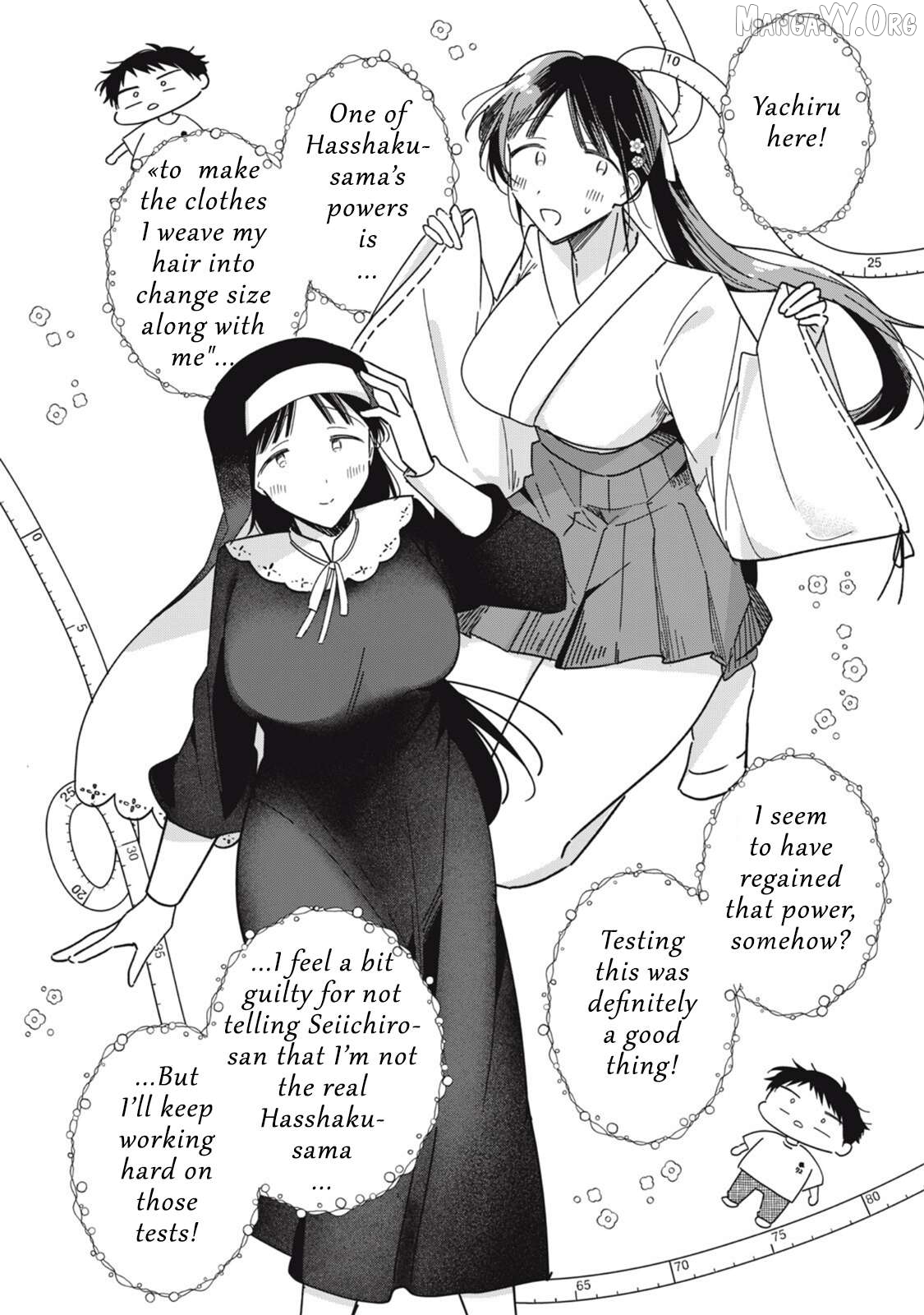 Yachiru-san grows when praised Chapter 11.1 - page 2