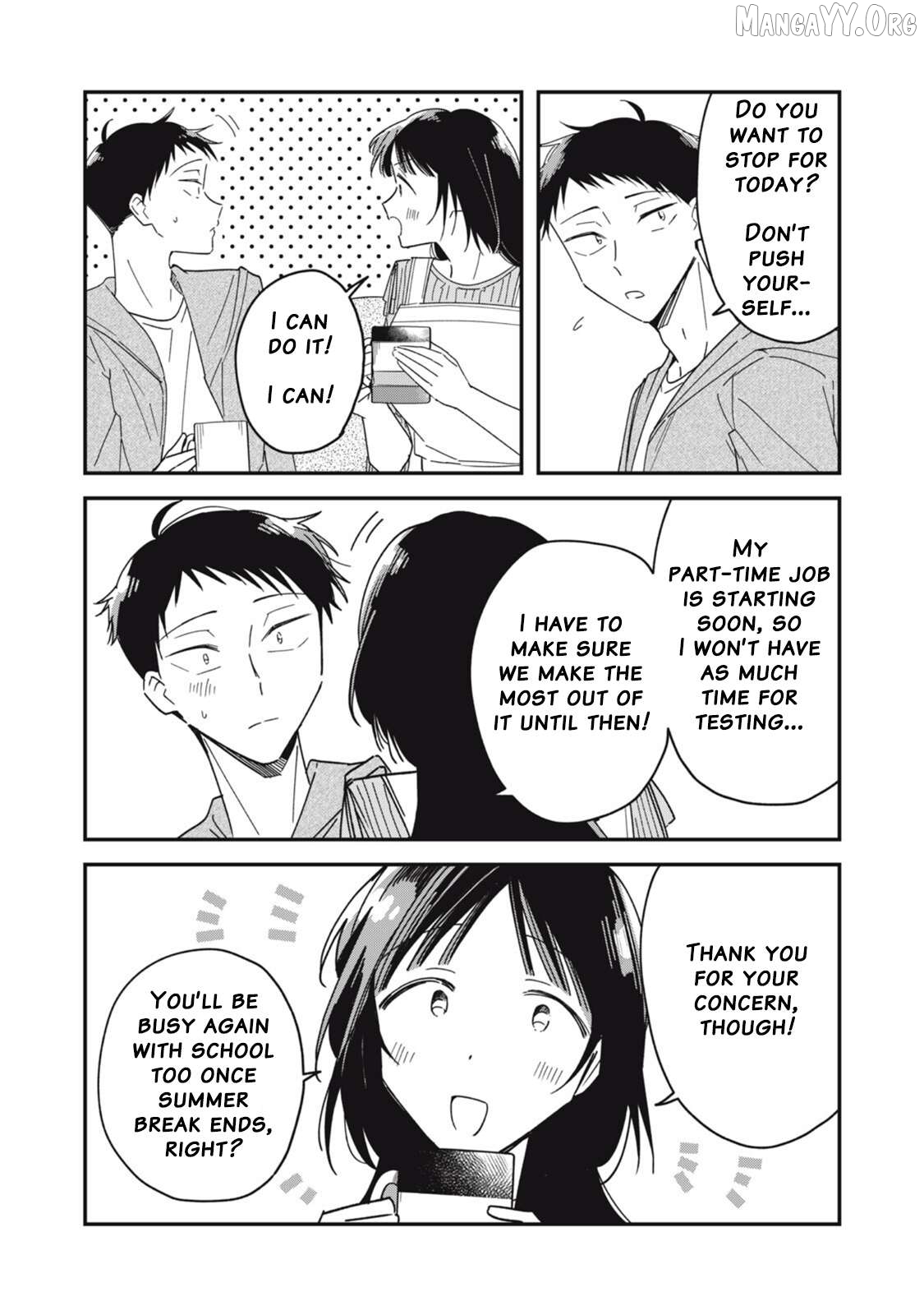 Yachiru-san grows when praised Chapter 11.1 - page 4