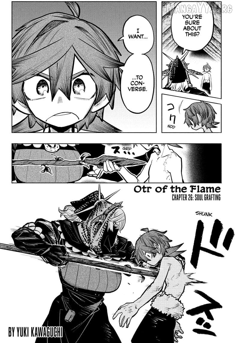 Tomoshibi no Oteru Chapter 26 - page 1